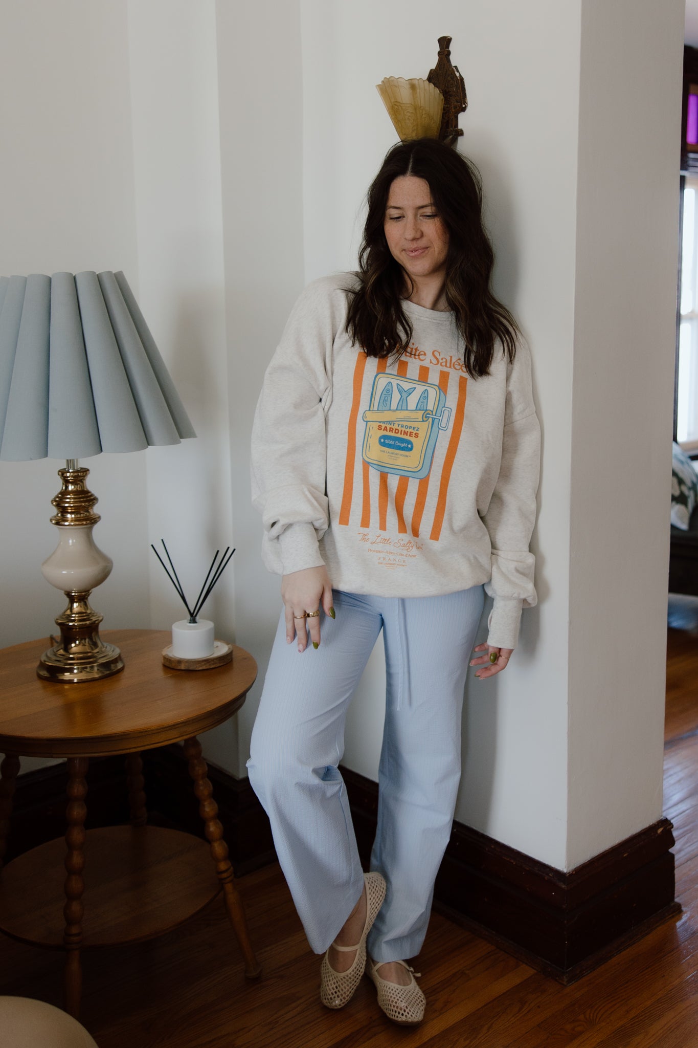 Deni Striped Pants