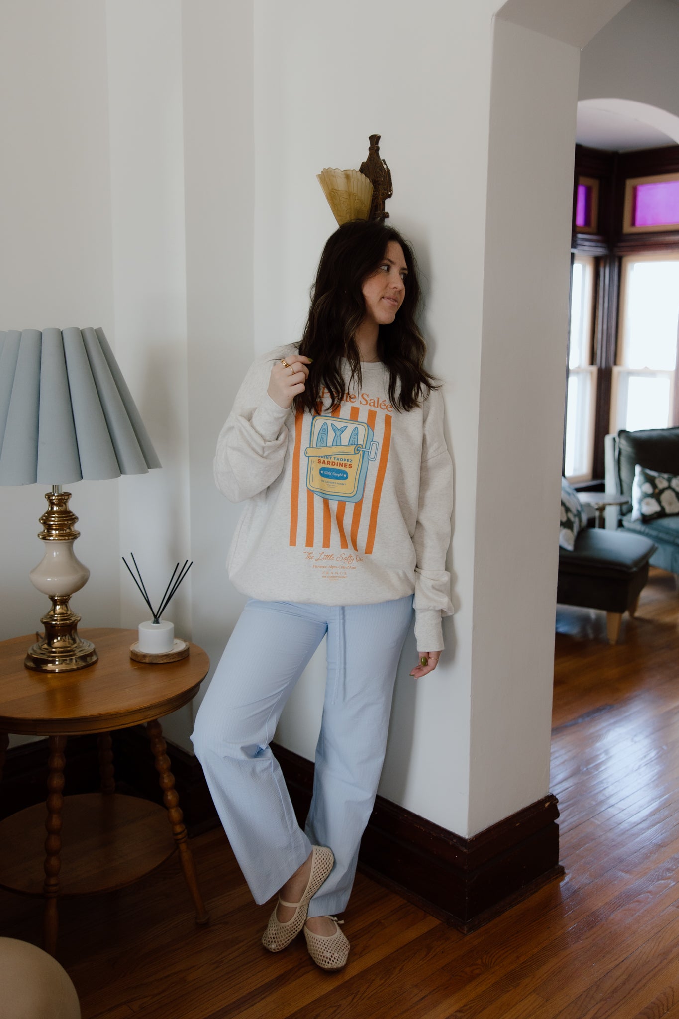 Deni Striped Pants
