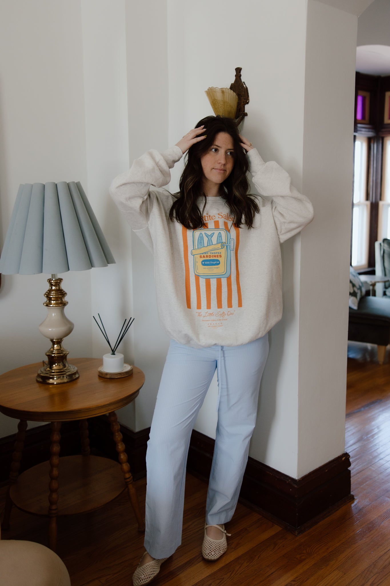 Deni Striped Pants