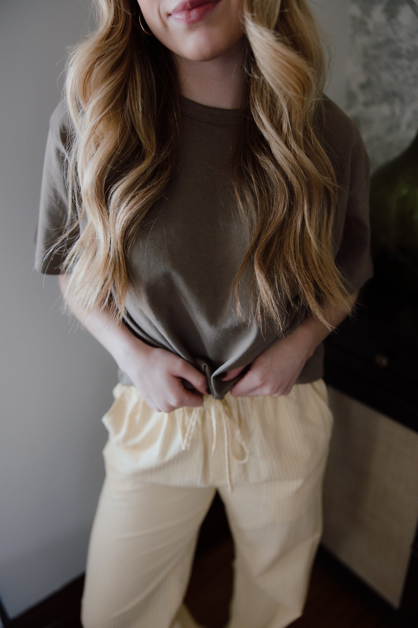Deni Striped Pants