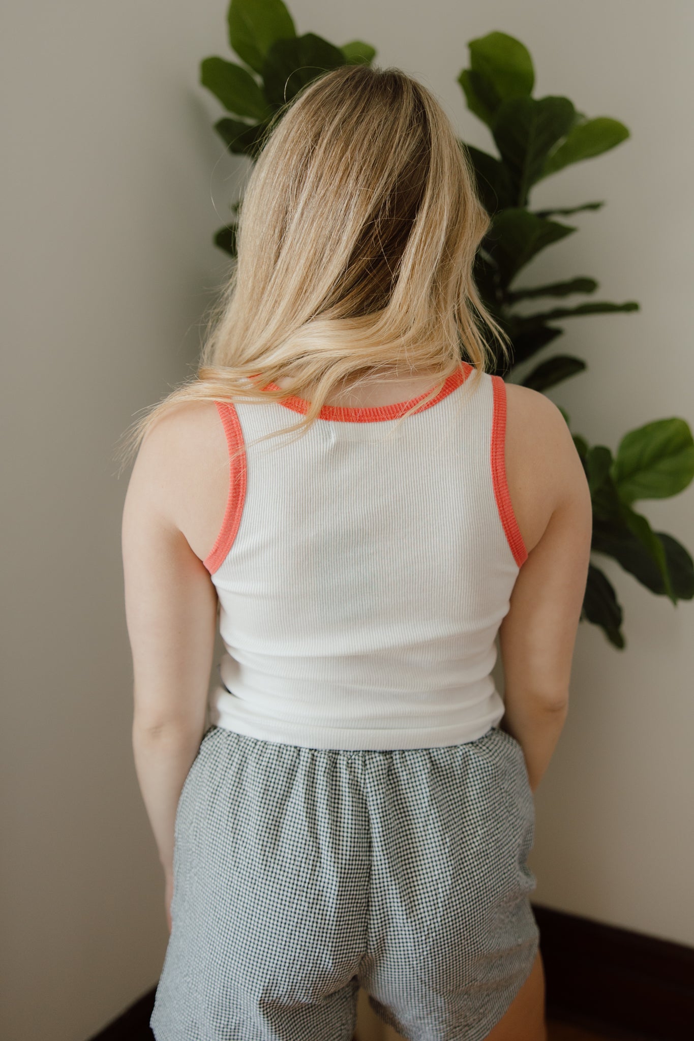 Sweet Strawberries Ribbed Tank | The Laundry Room