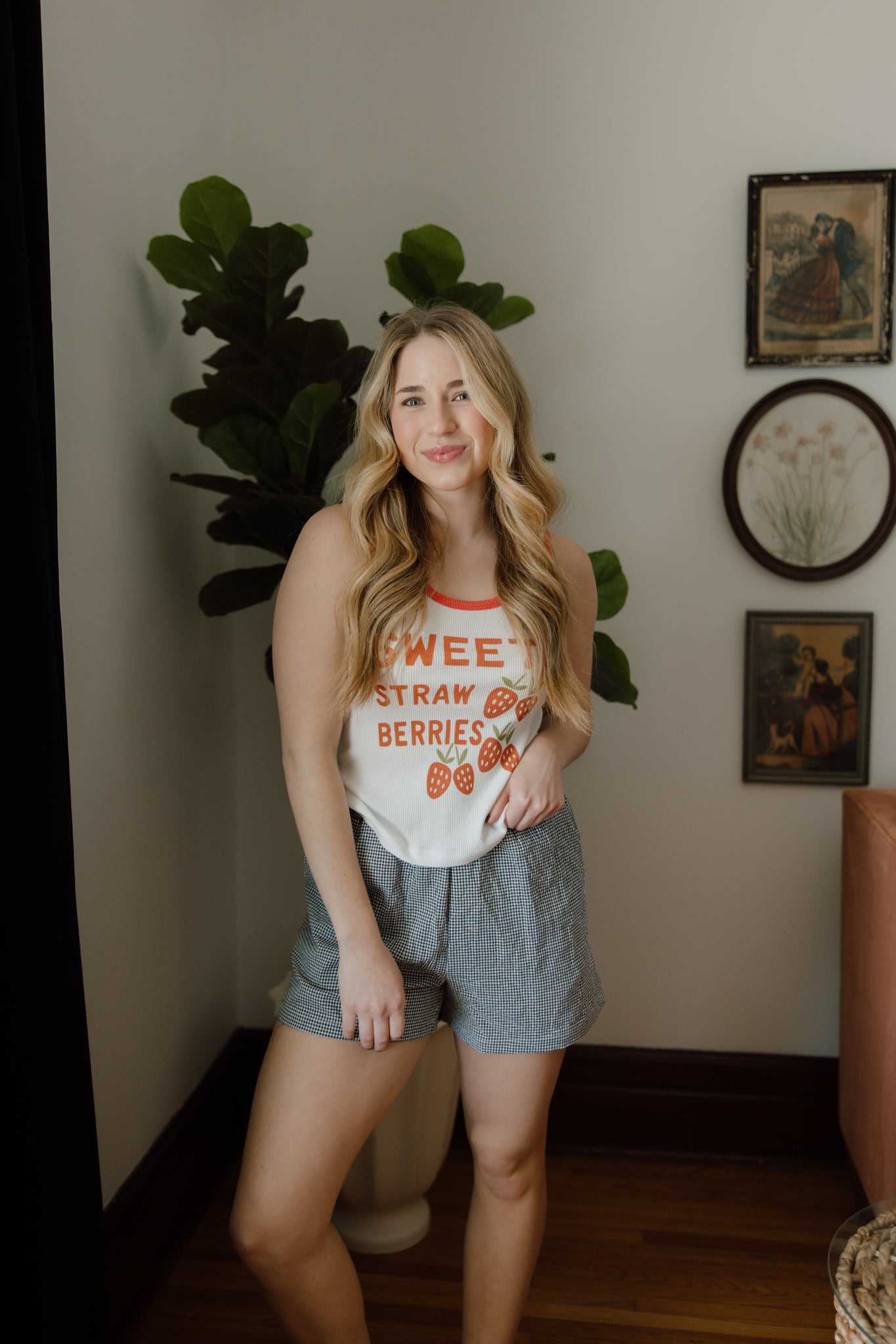 Seersucker Shorts