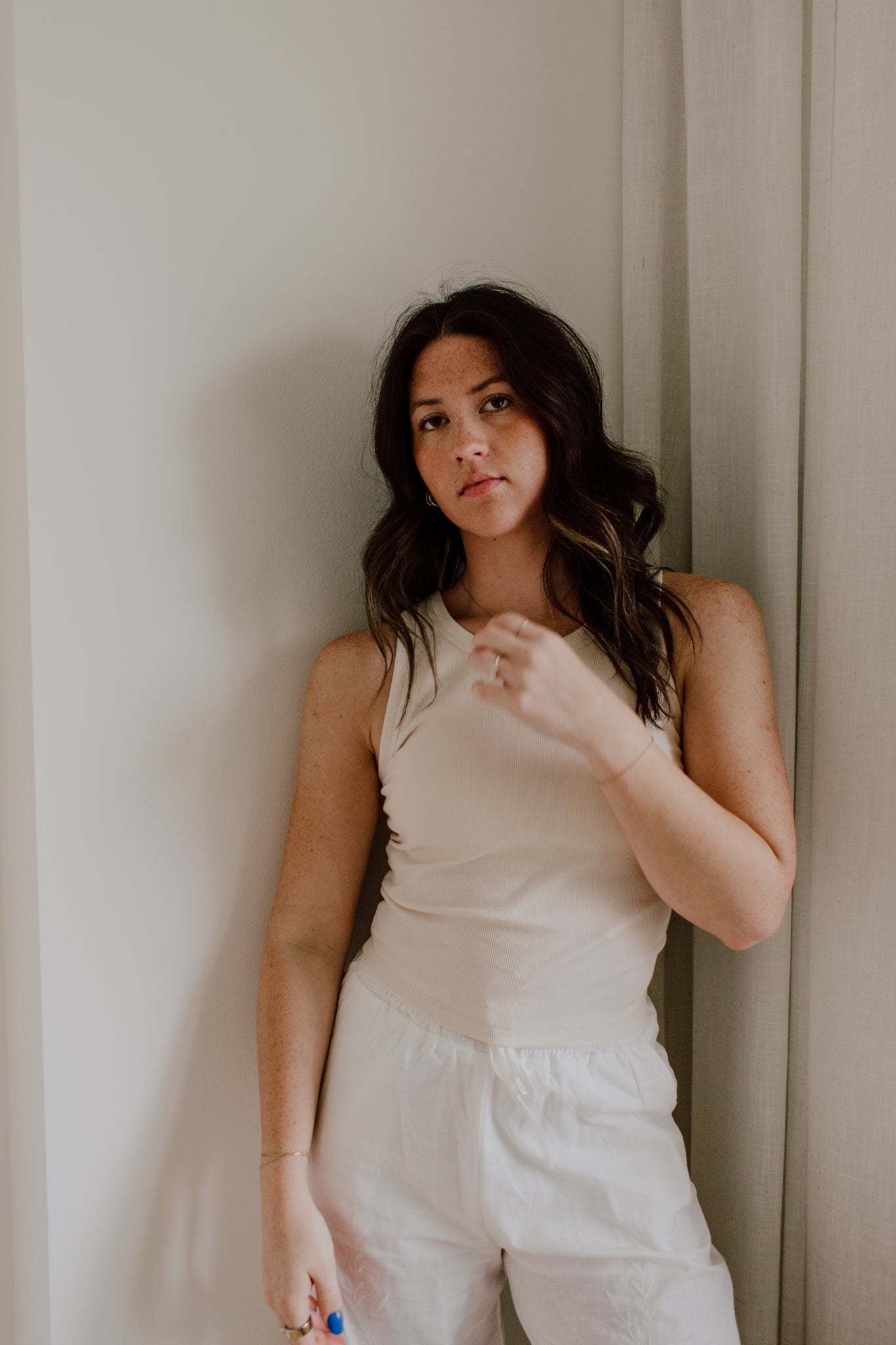 Braless Ribbed Tank