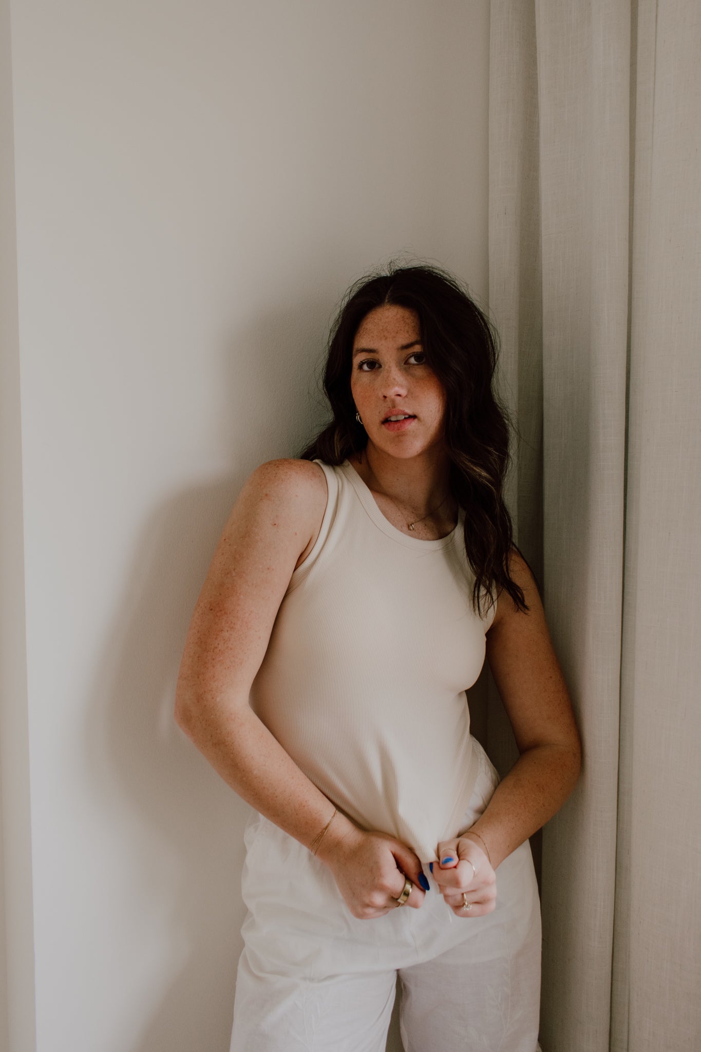 Braless Ribbed Tank