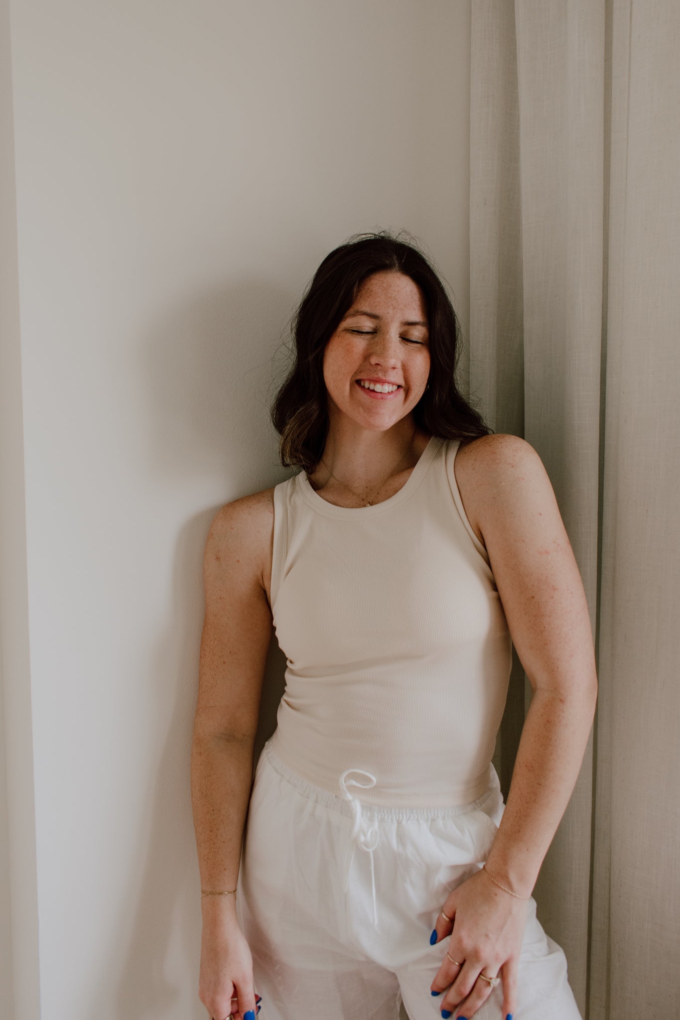 Braless Ribbed Tank