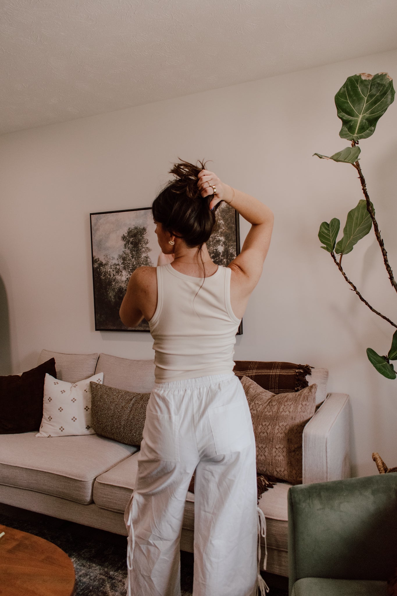 Braless Ribbed Tank
