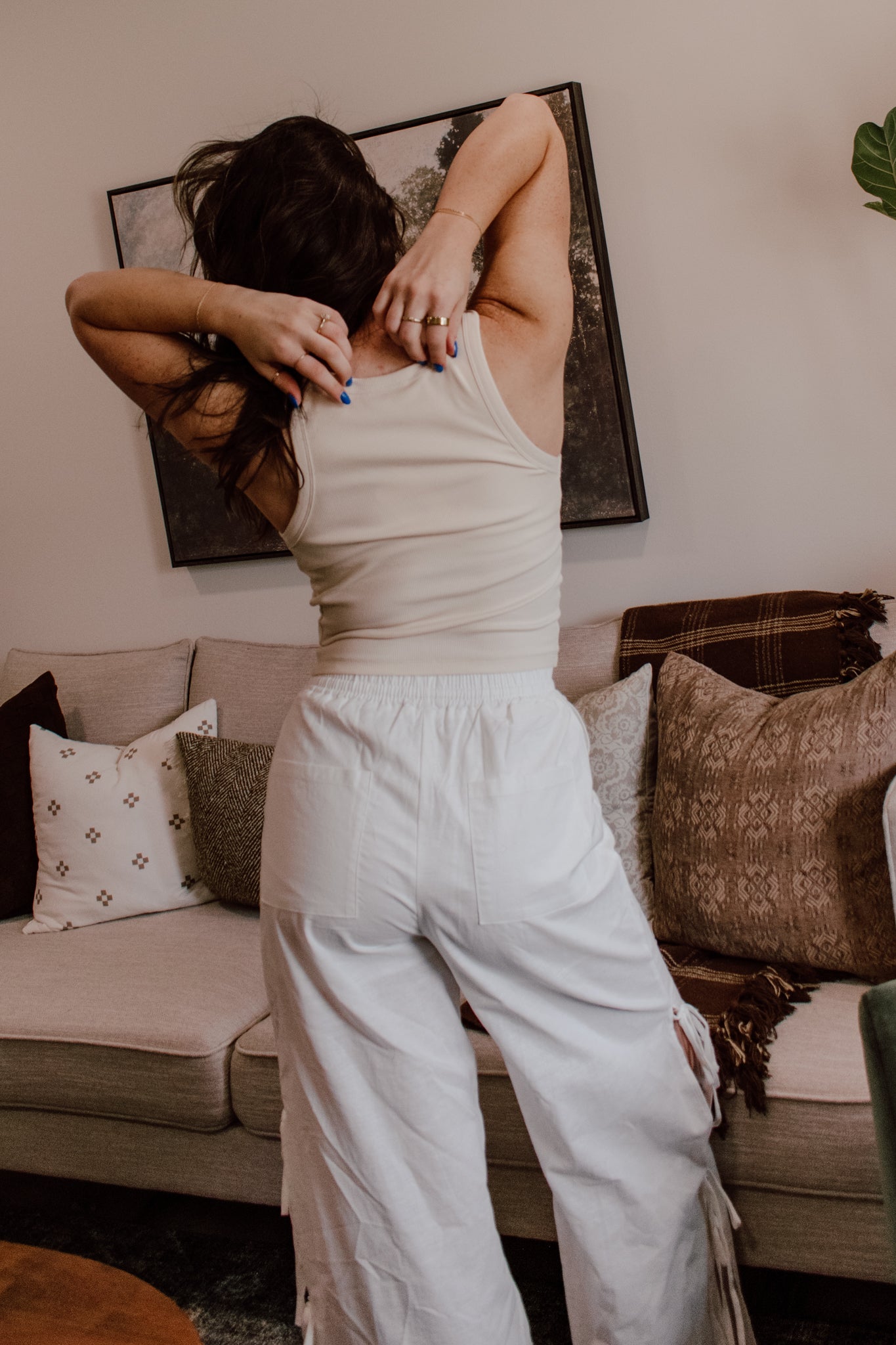 Braless Ribbed Tank