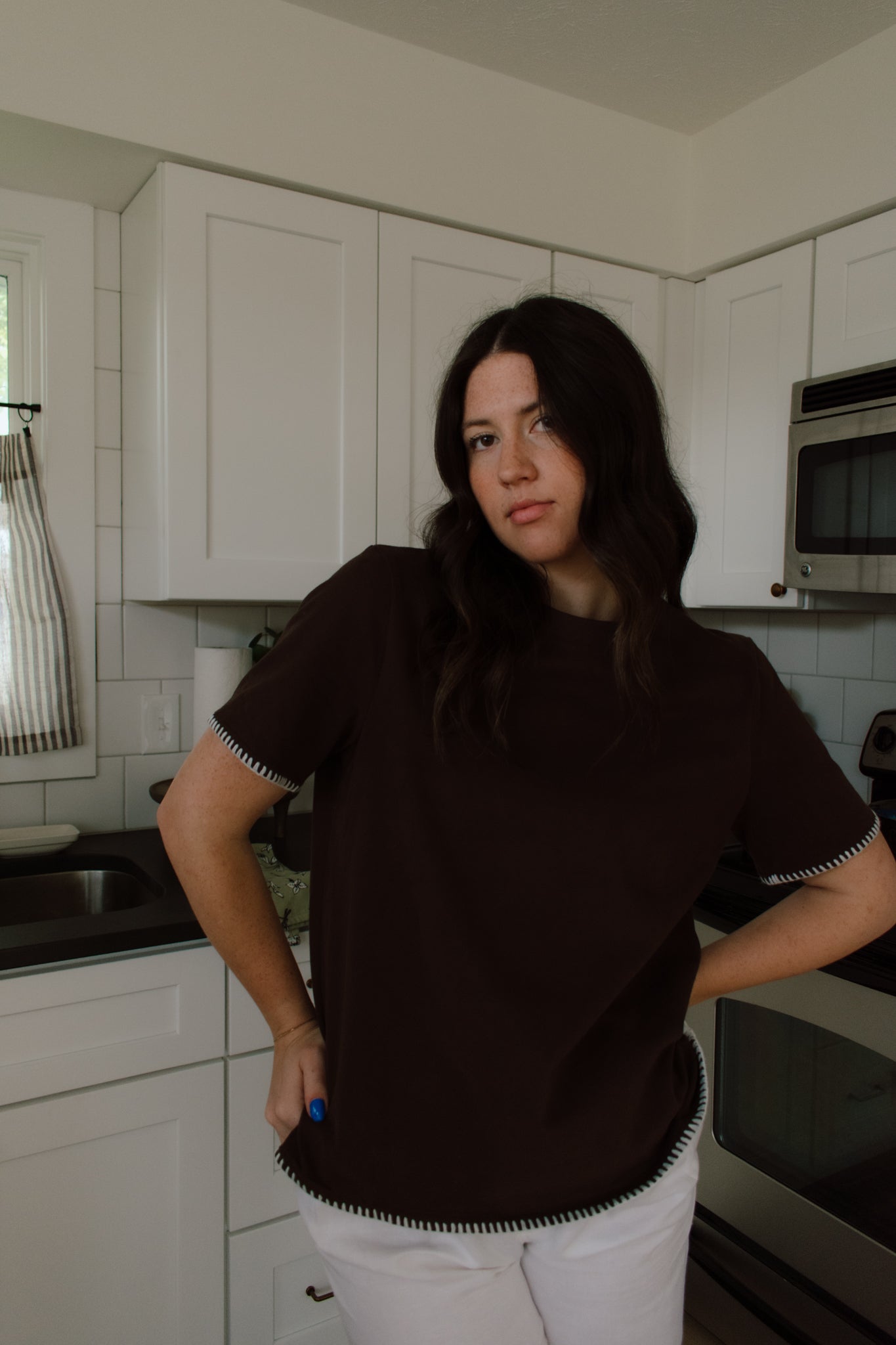 Preston Embroidered Tee