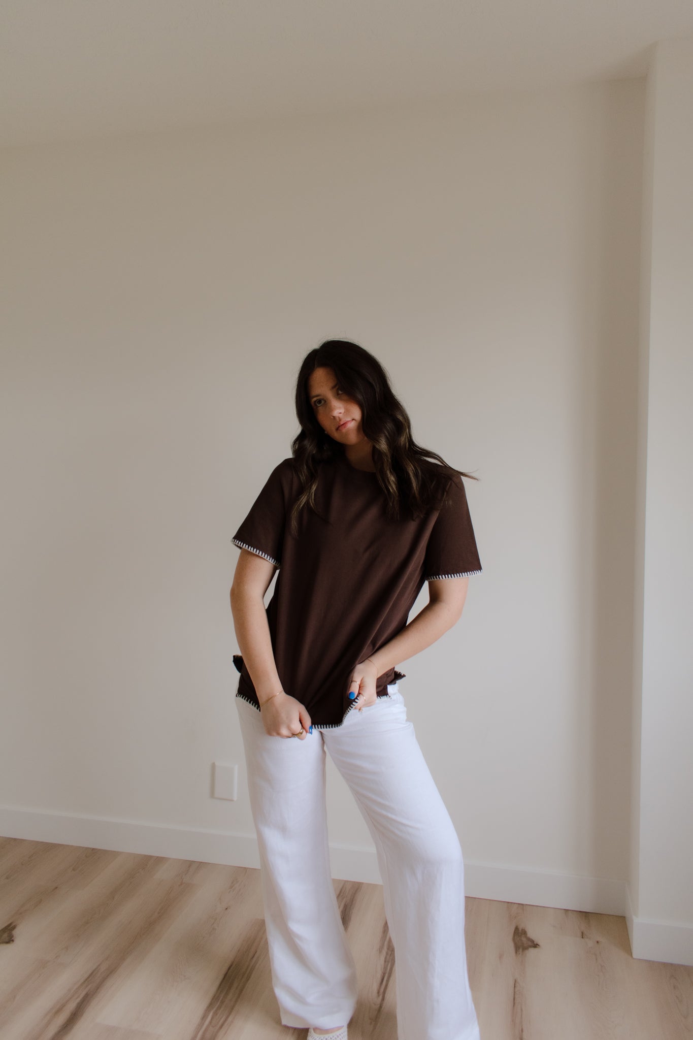 Preston Embroidered Tee
