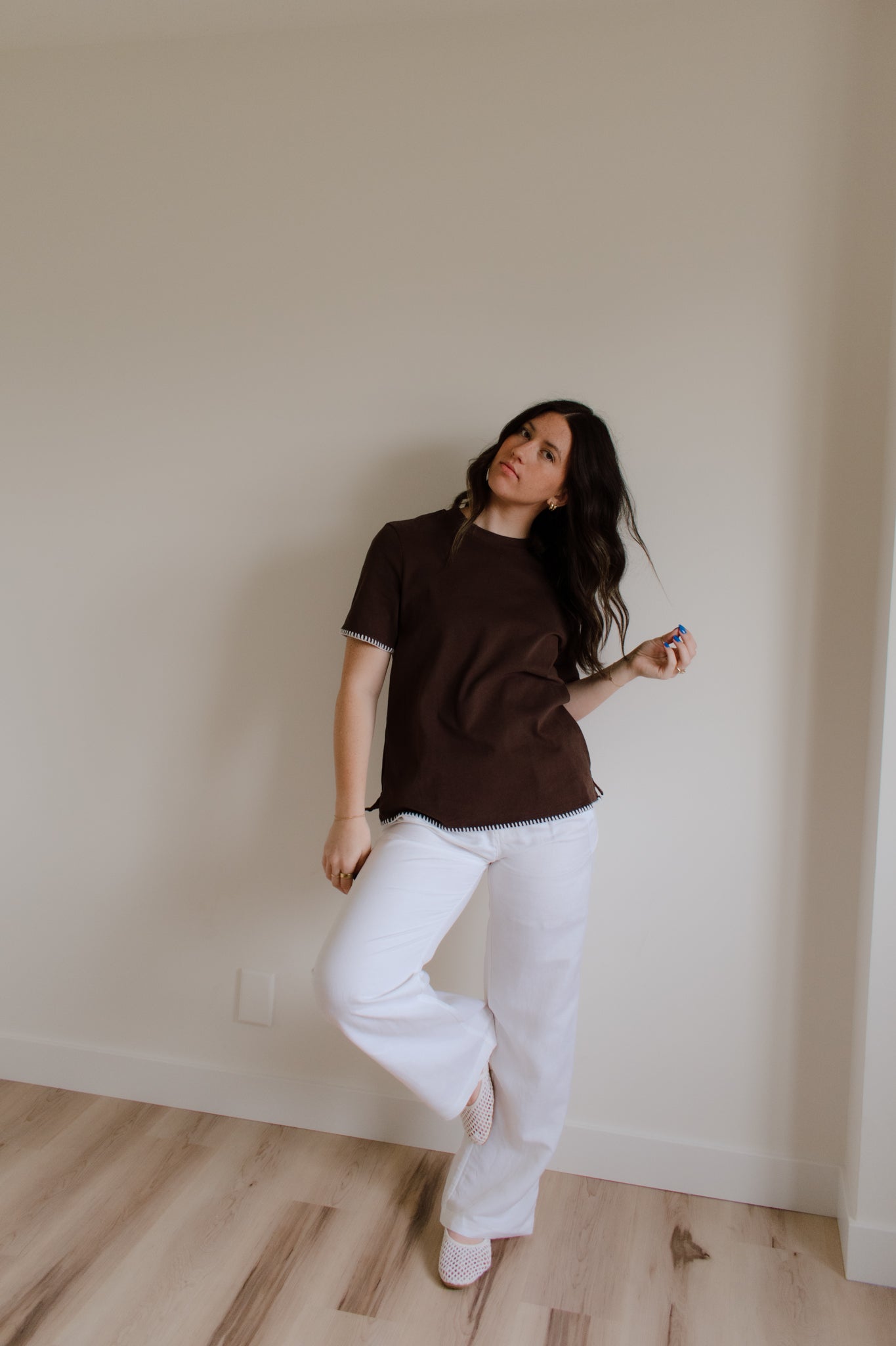 Preston Embroidered Tee