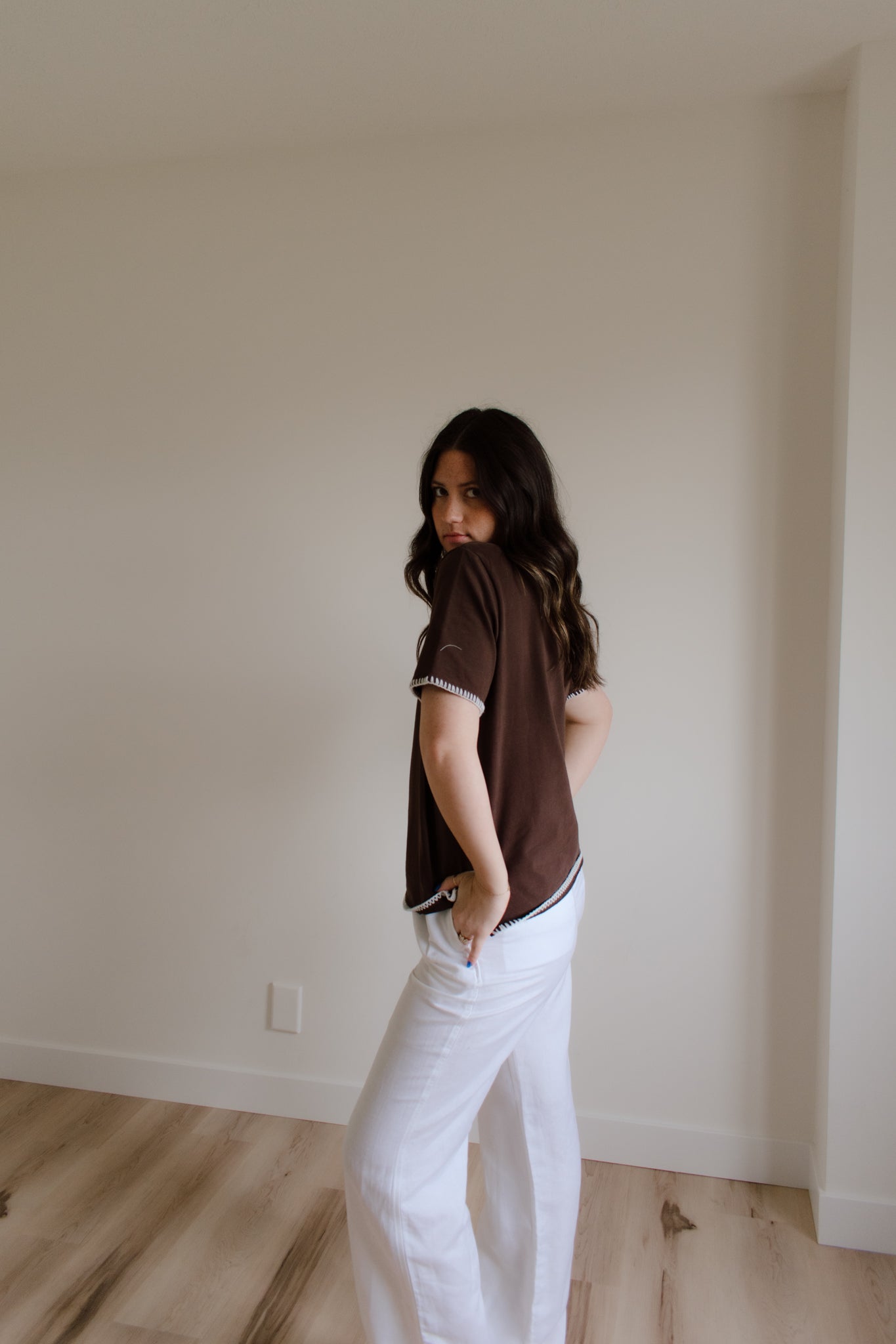 Preston Embroidered Tee