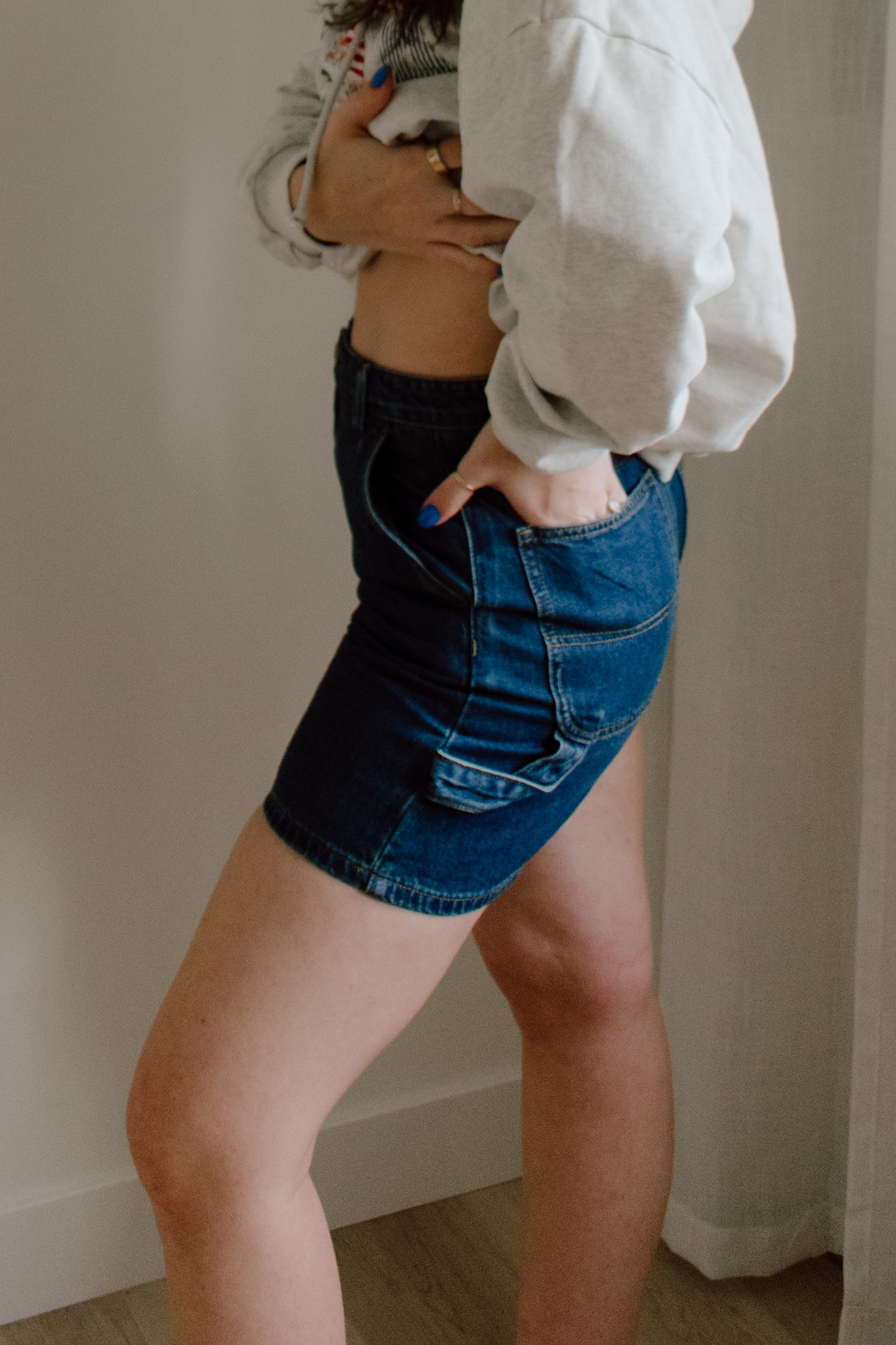 Quincey Denim Shorts