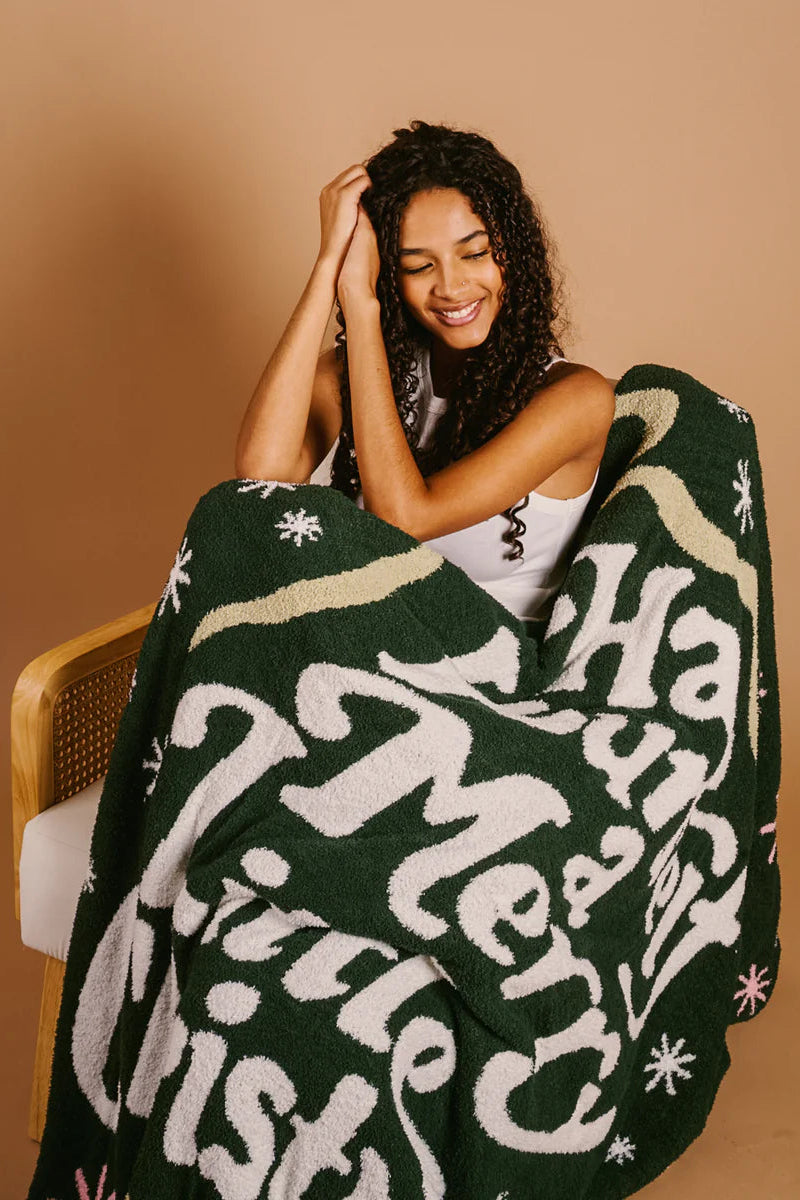 Cozy Dreams Luxe Blanket | Merry Little Christmas