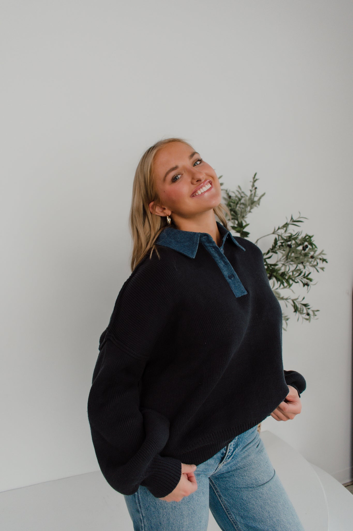 Britton Collared Sweater
