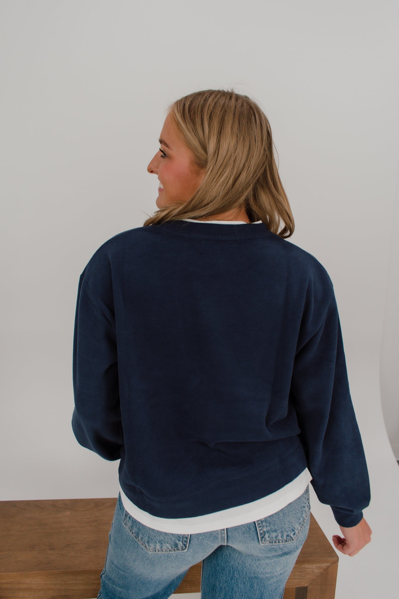 Finny Layered Crewneck