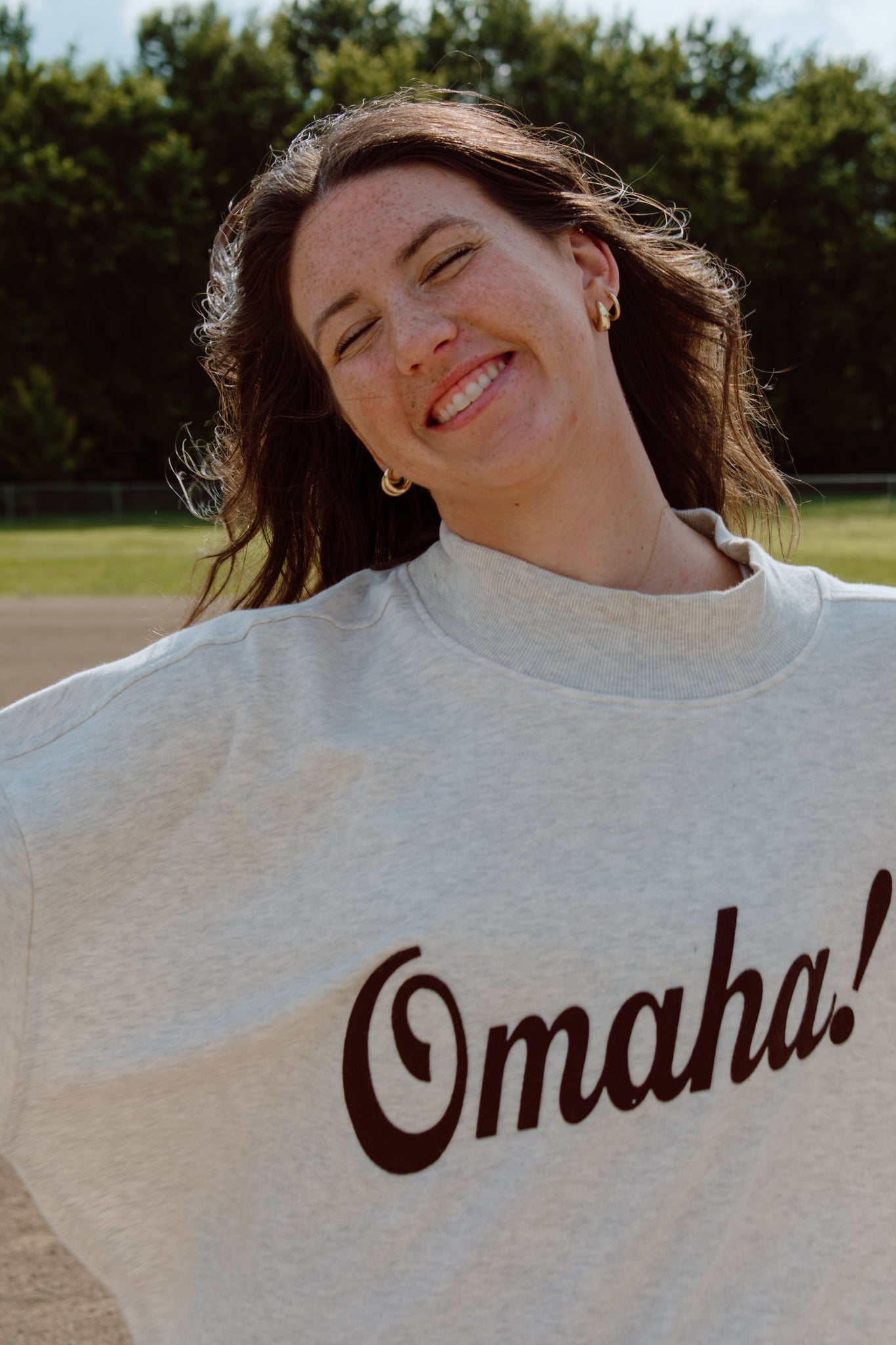 Omaha! Mockneck | Oatmeal
