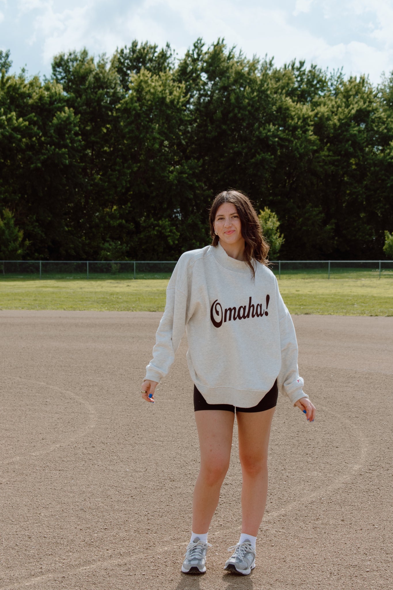 Omaha! Mockneck | Oatmeal