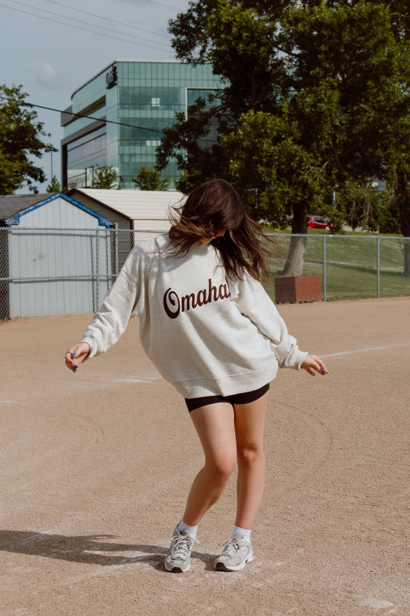 Omaha! Mockneck | Oatmeal