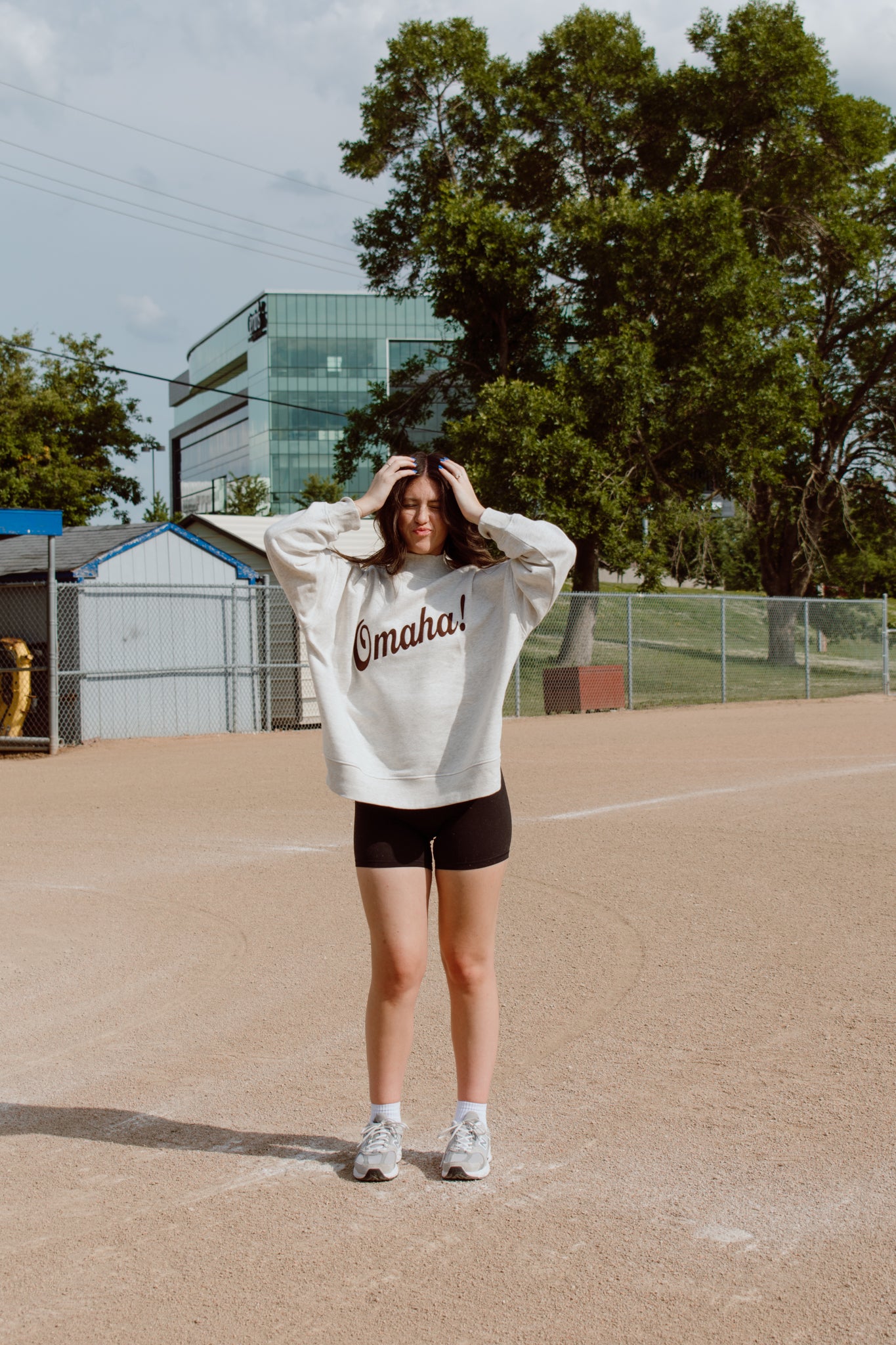 Omaha! Mockneck | Oatmeal
