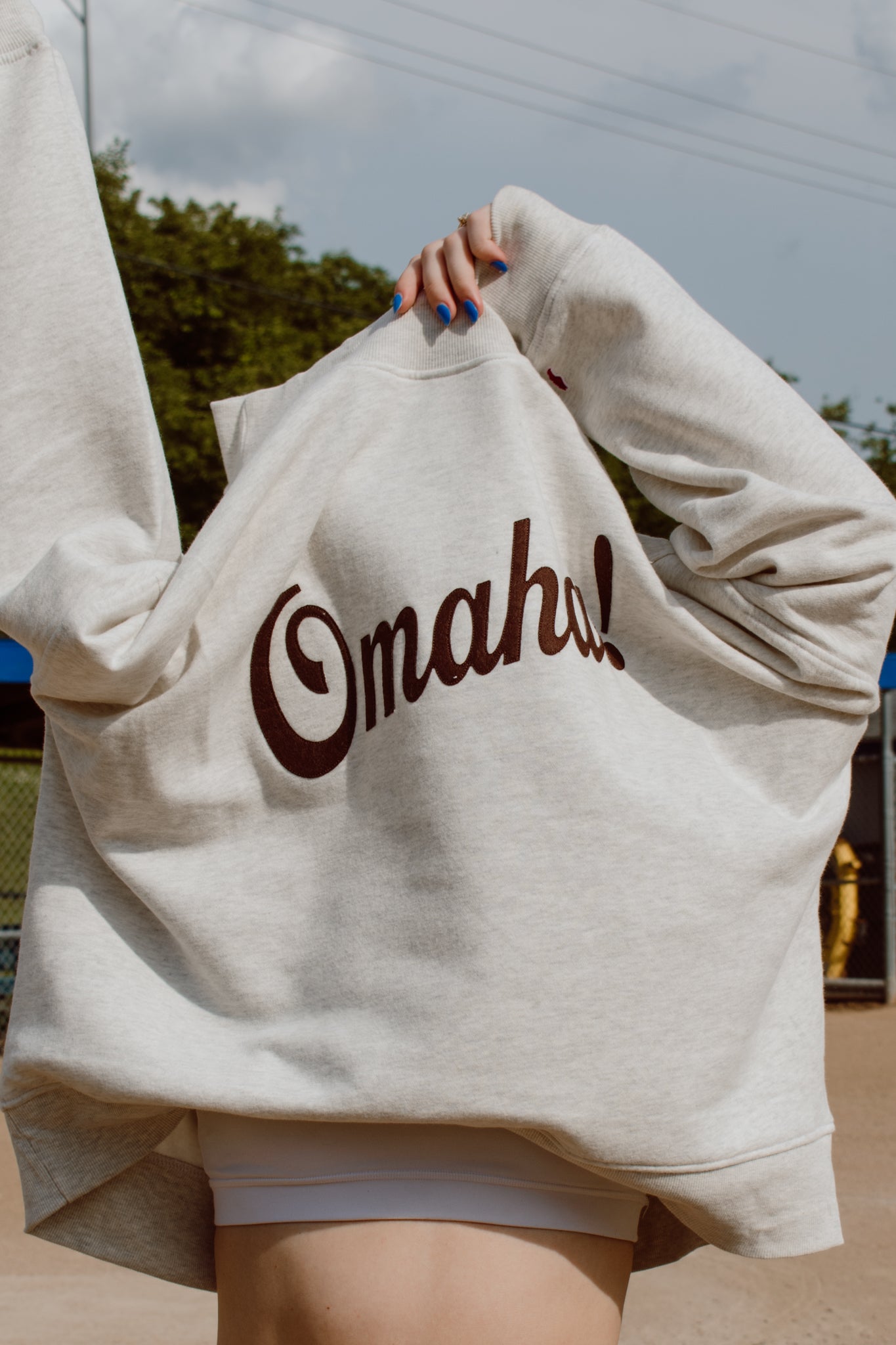 Omaha! Mockneck | Oatmeal