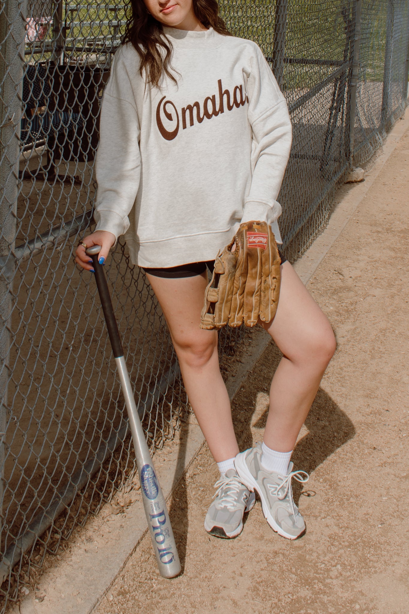 Omaha! Mockneck | Oatmeal
