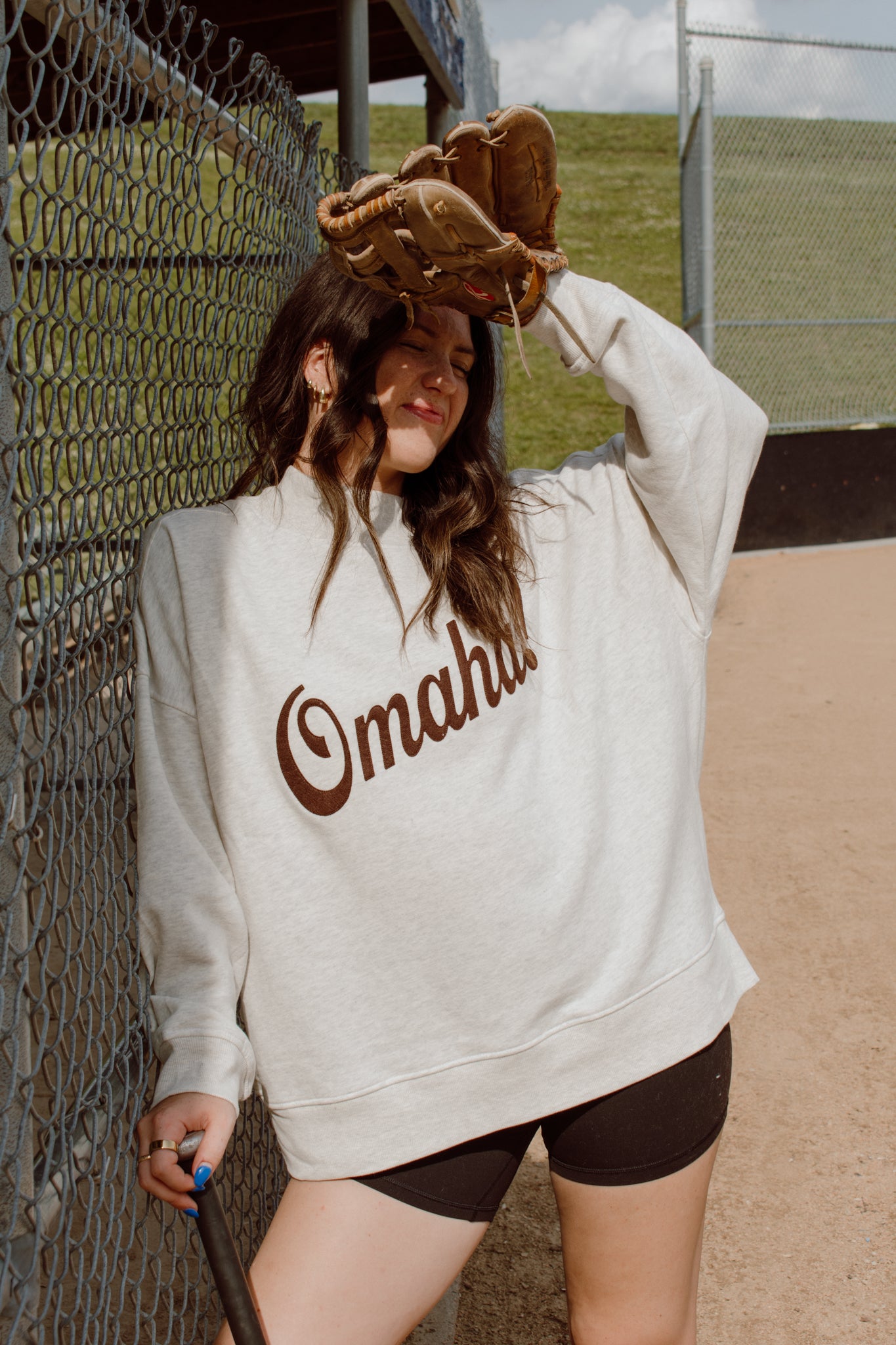 Omaha! Mockneck | Oatmeal