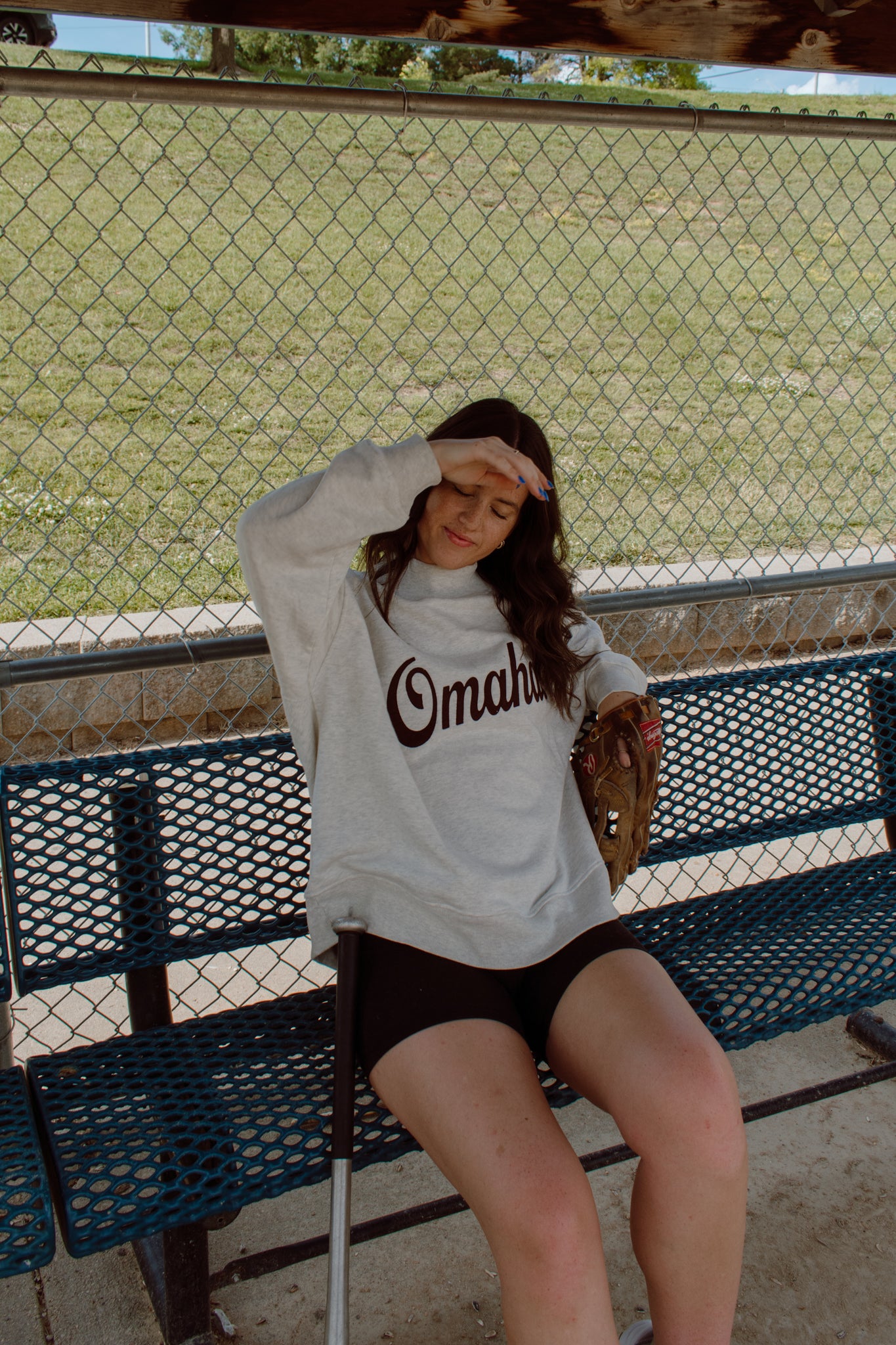 Omaha! Mockneck | Oatmeal