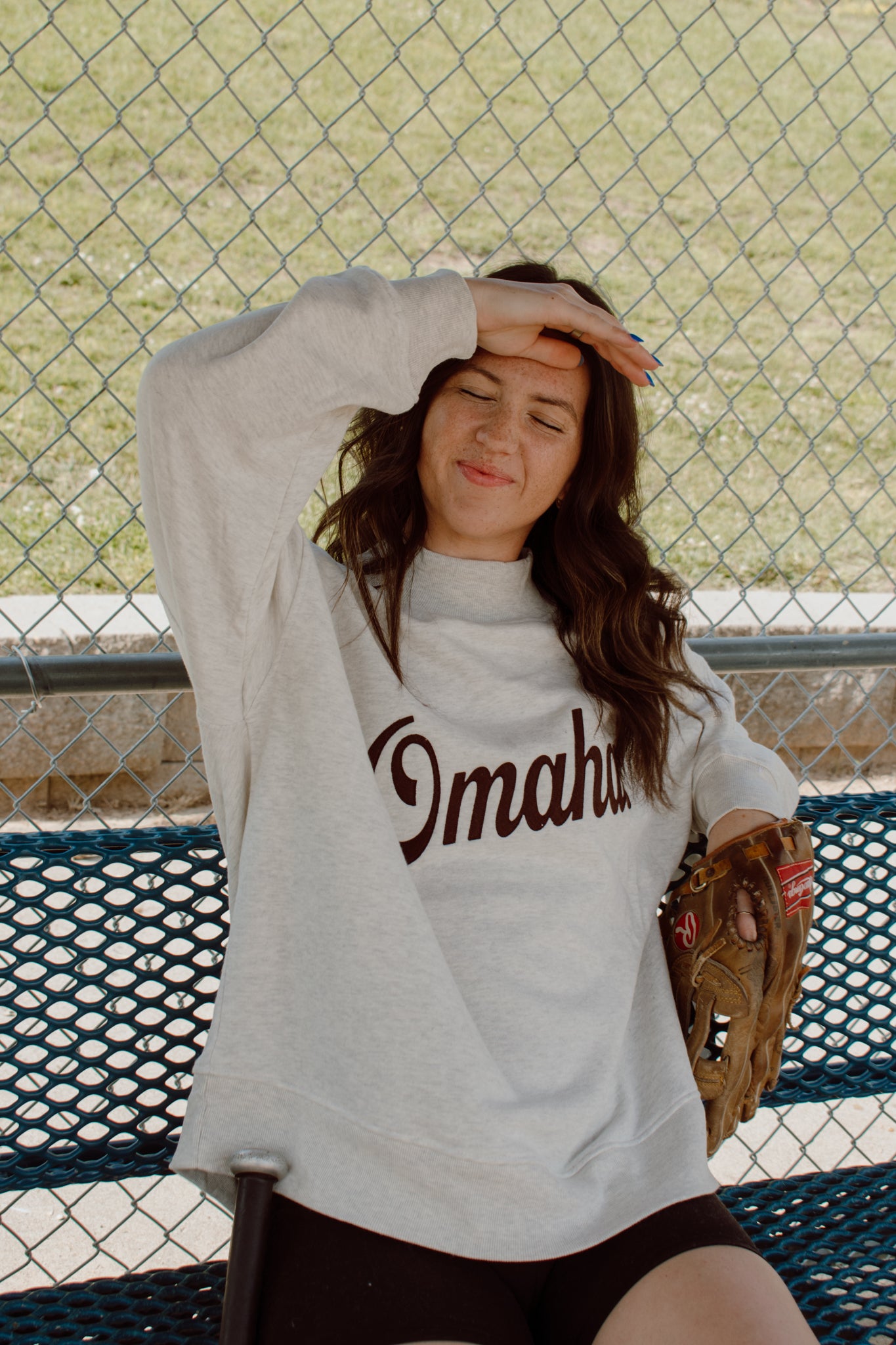 Omaha! Mockneck | Oatmeal
