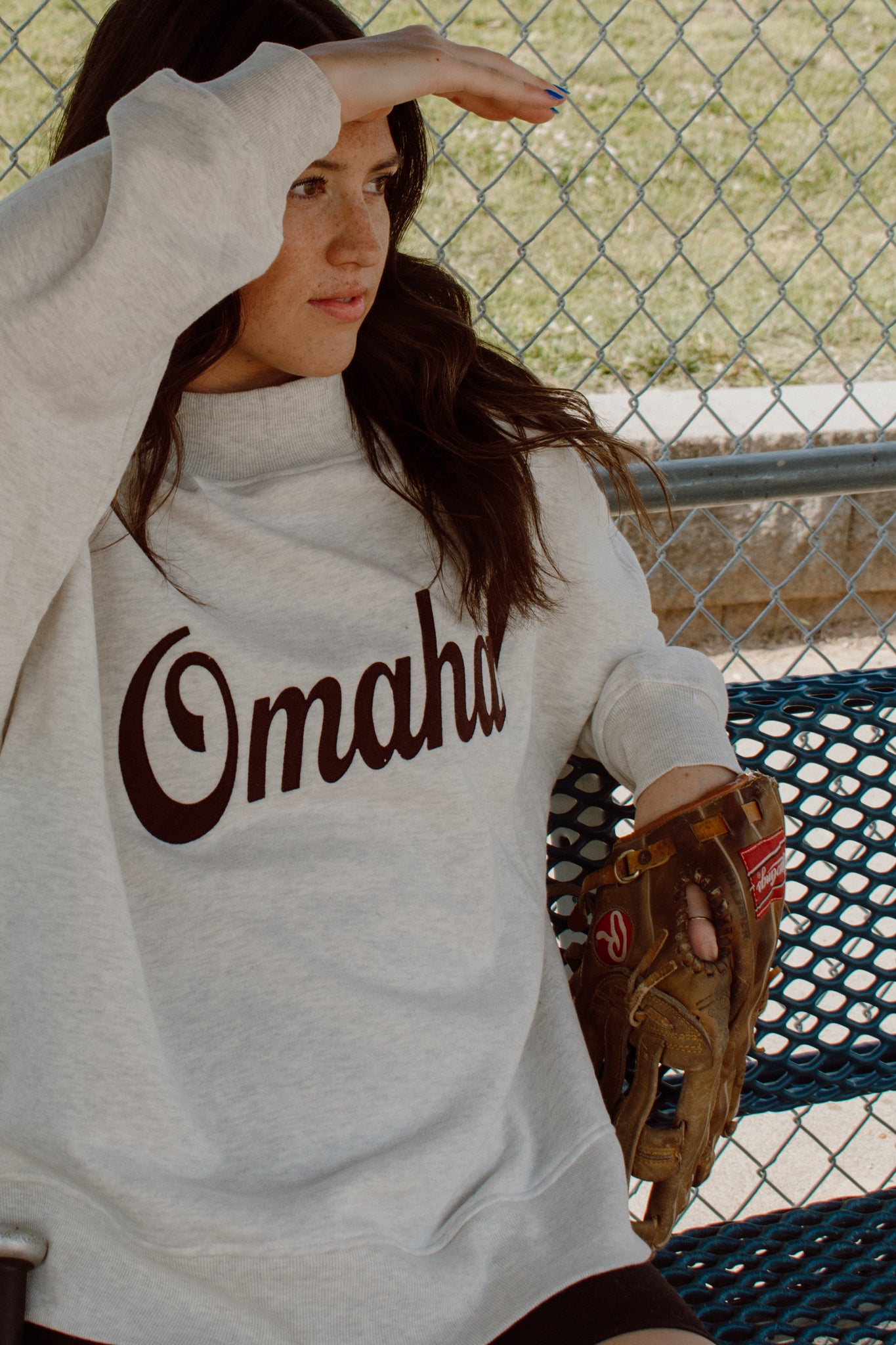 Omaha! Mockneck | Oatmeal