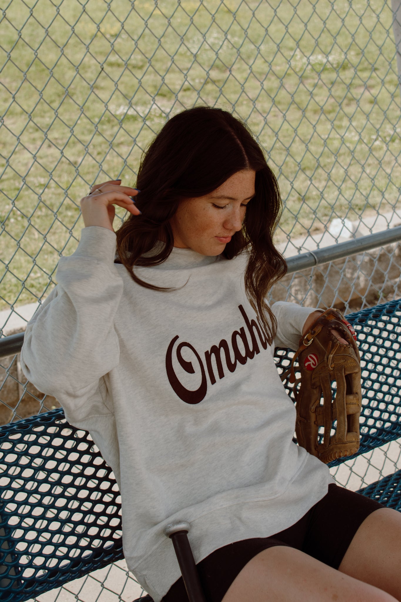 Omaha! Mockneck | Oatmeal
