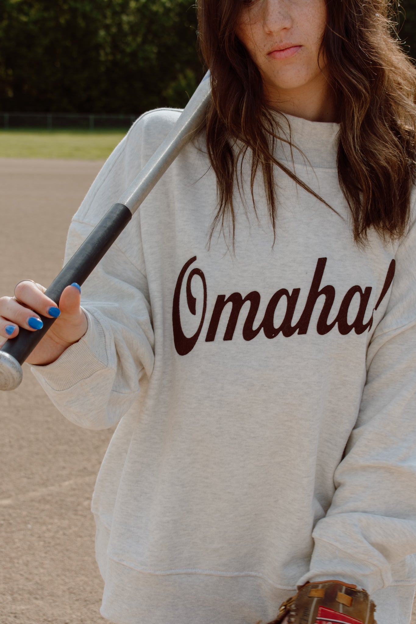 Omaha! Mockneck | Oatmeal