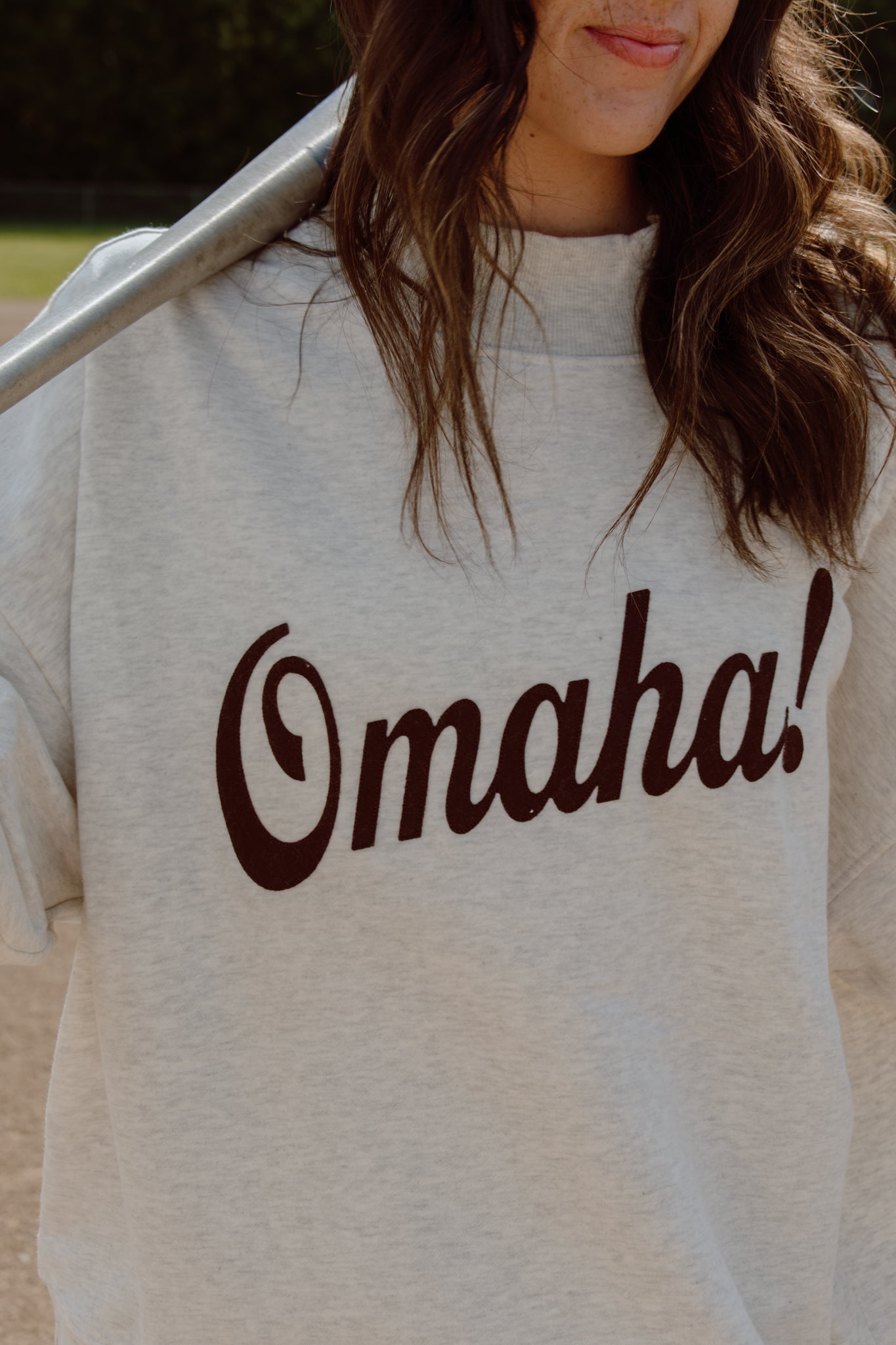 Omaha! Mockneck | Oatmeal