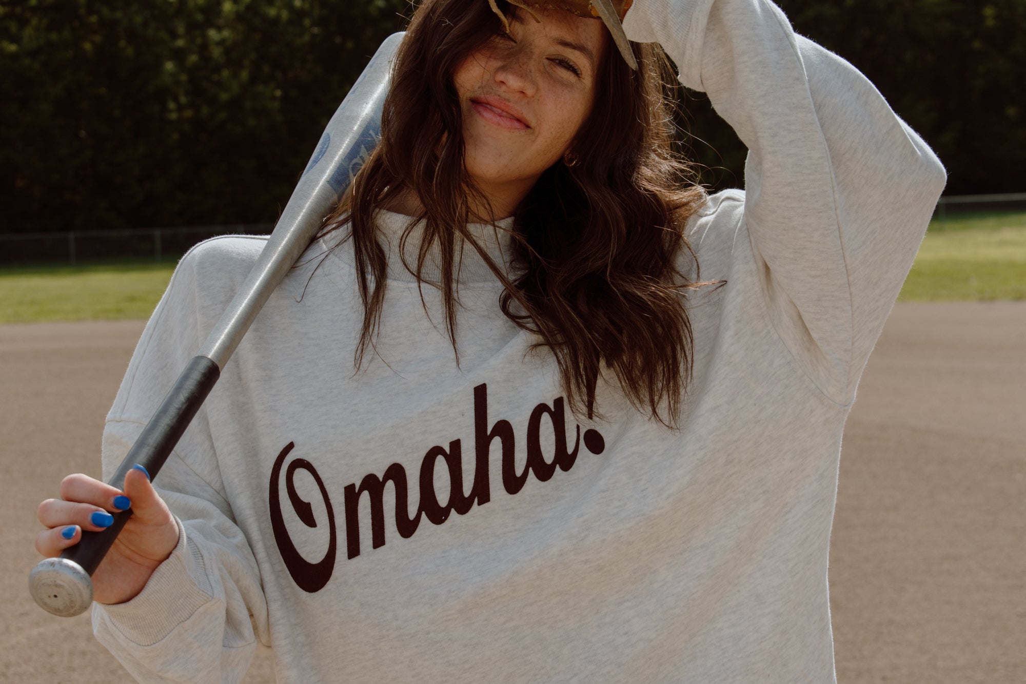 Omaha! Mockneck | Oatmeal