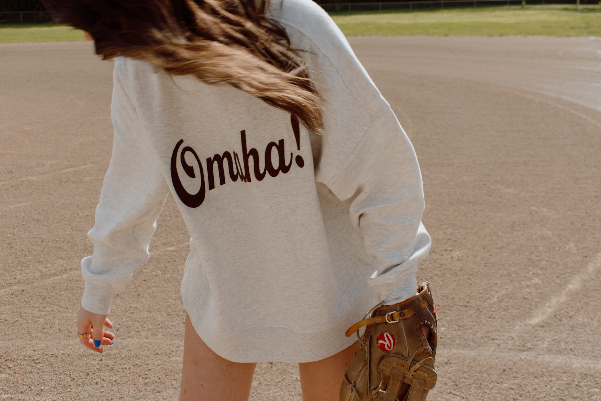 Omaha! Mockneck | Oatmeal