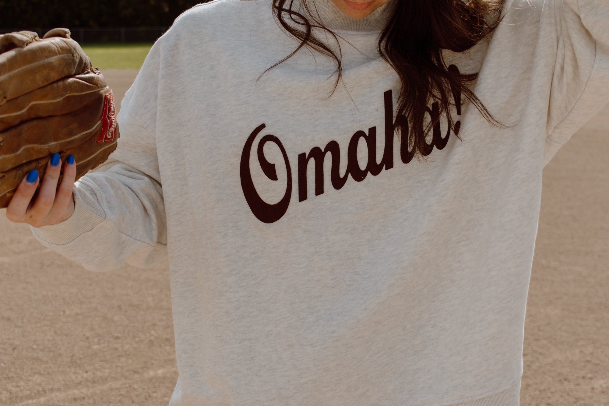 Omaha! Mockneck | Oatmeal