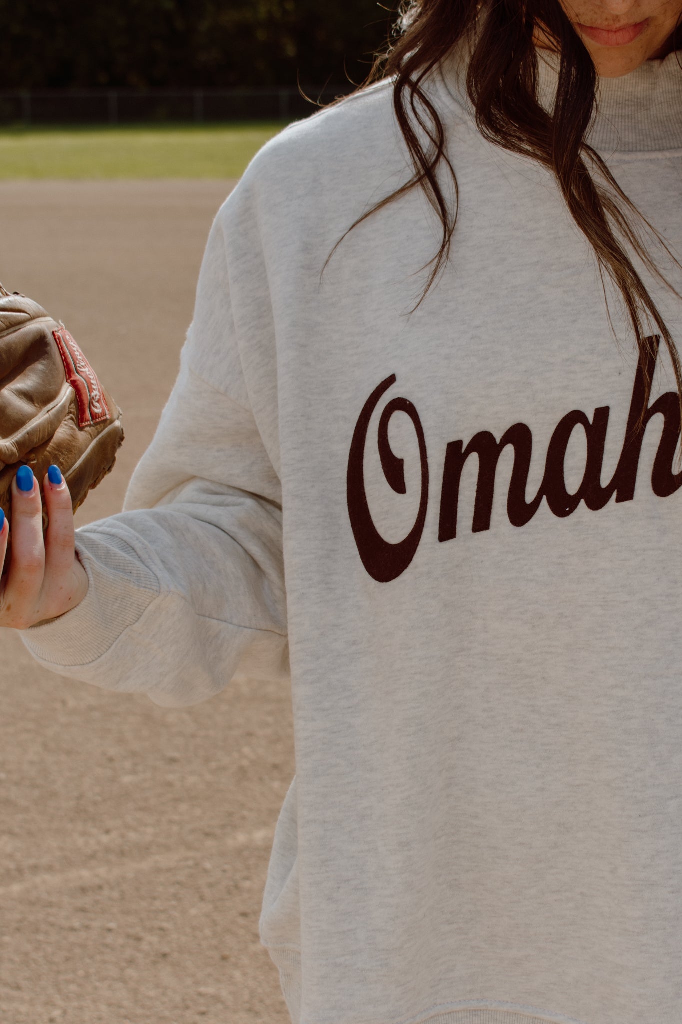 Omaha! Mockneck | Oatmeal