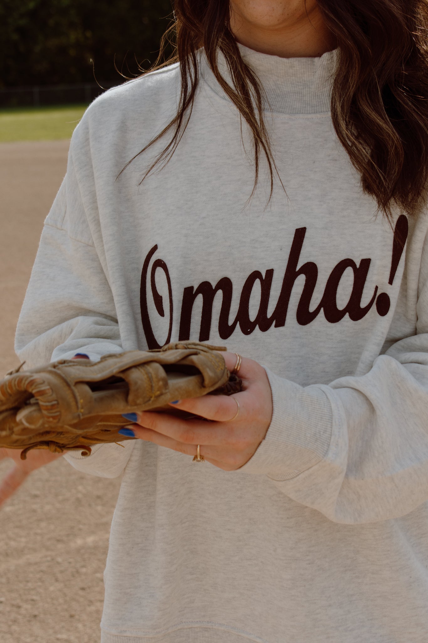 Omaha! Mockneck | Oatmeal