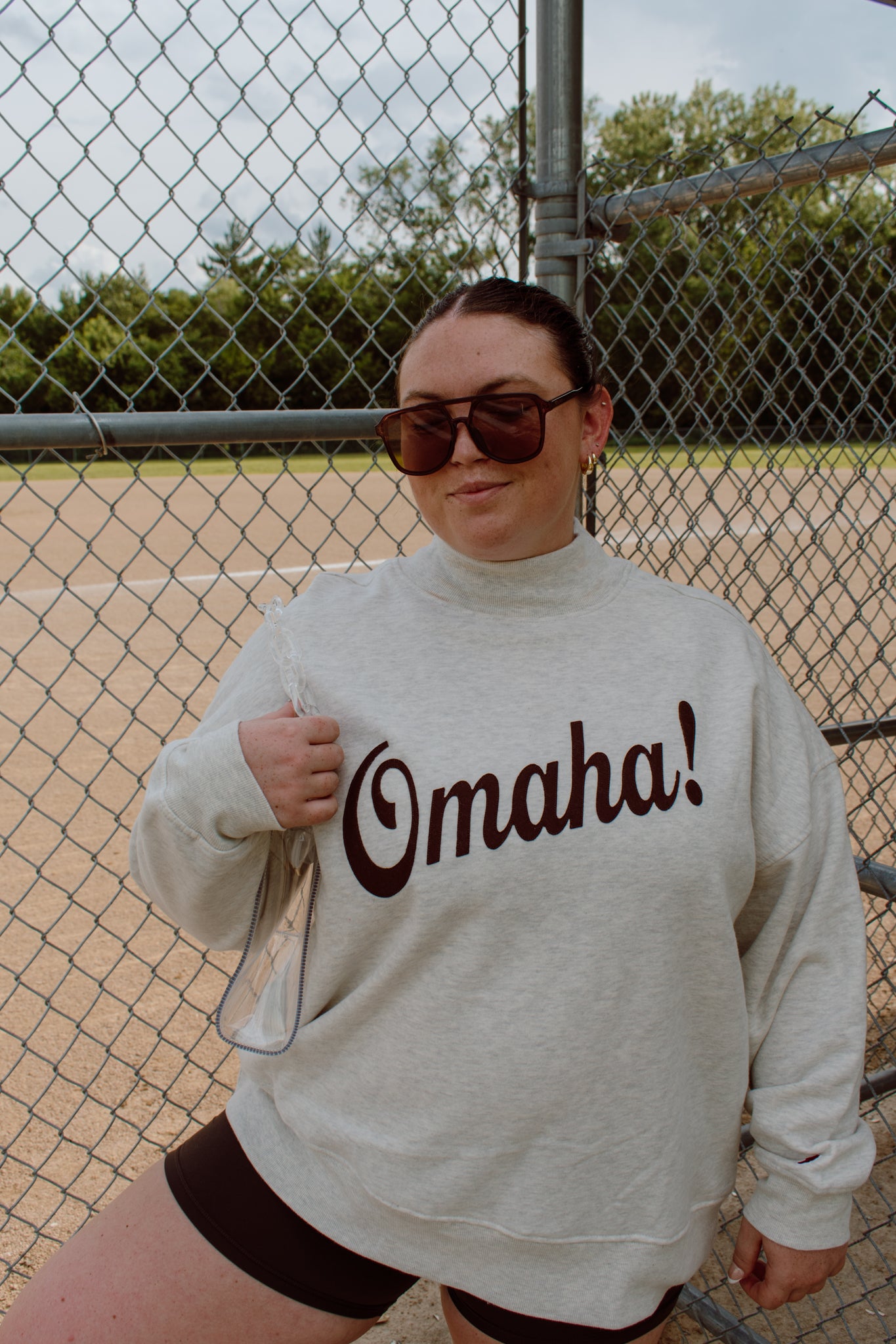 Omaha! Mockneck | Oatmeal