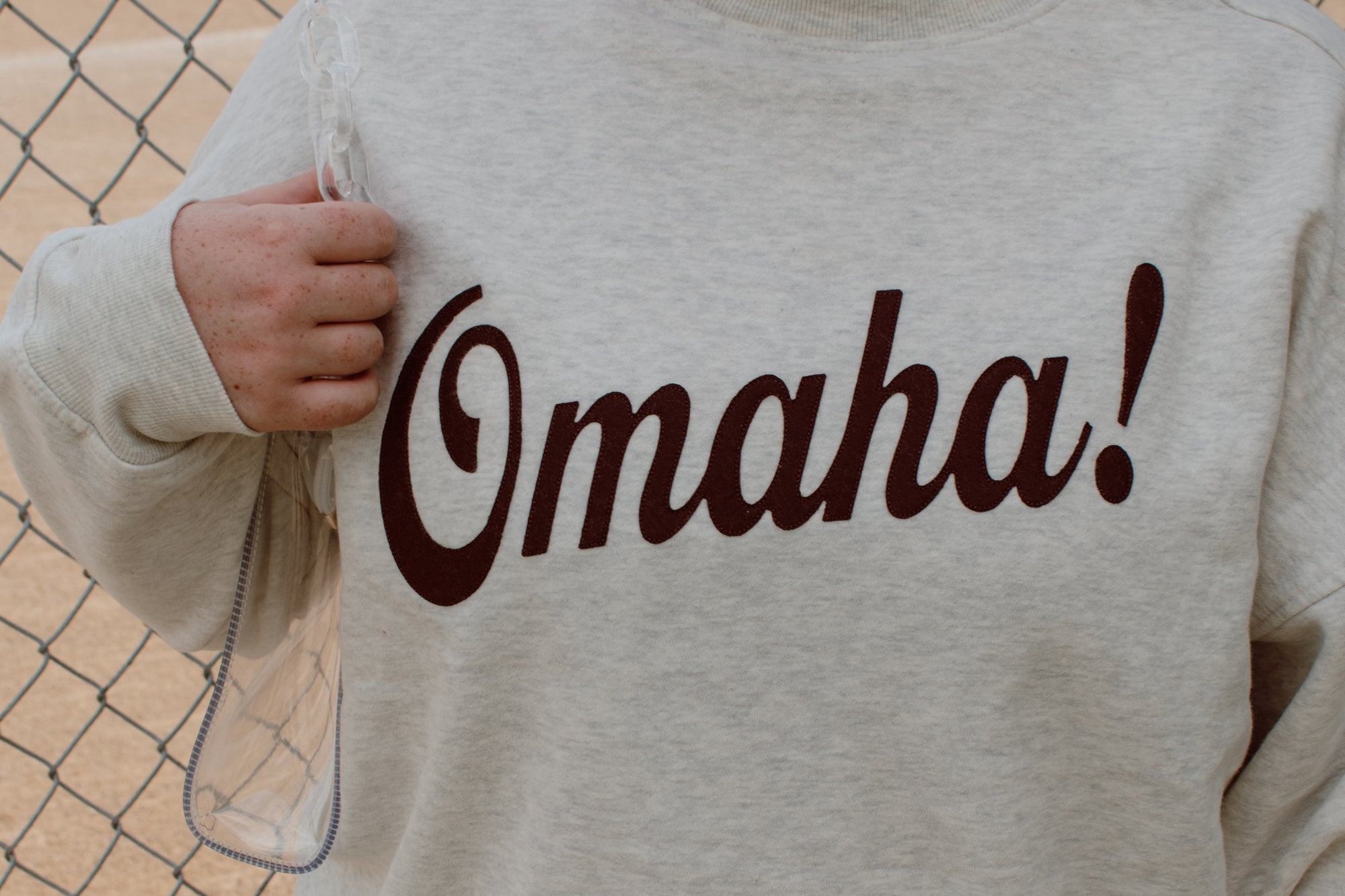Omaha! Mockneck | Oatmeal