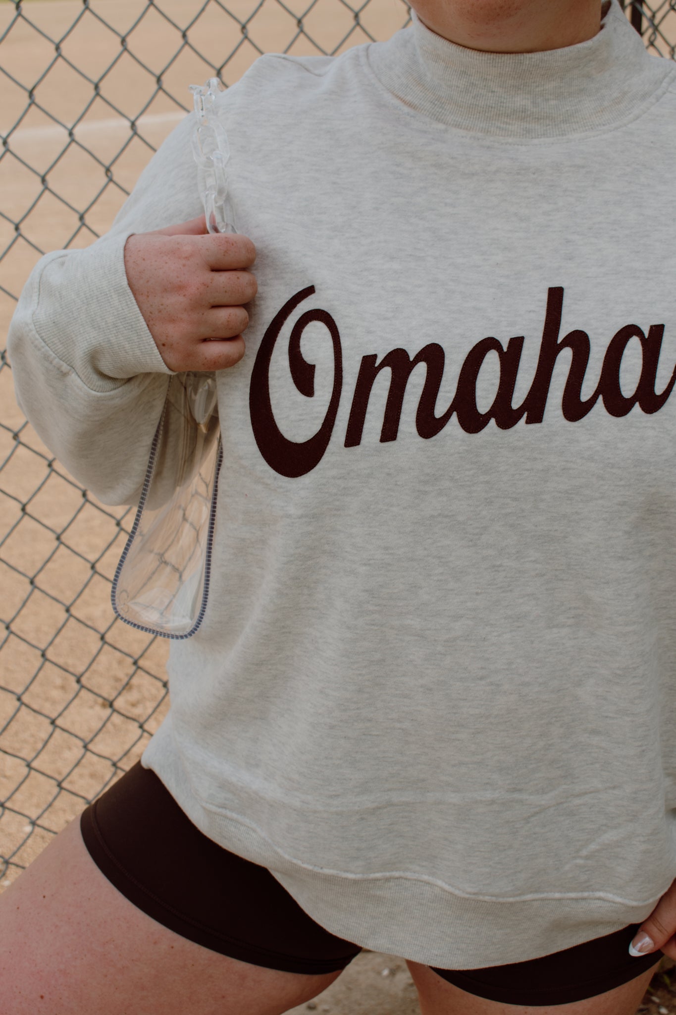 Omaha! Mockneck | Oatmeal