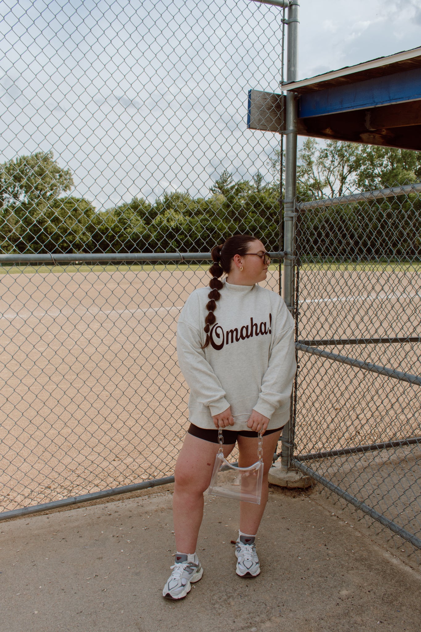 Omaha! Mockneck | Oatmeal