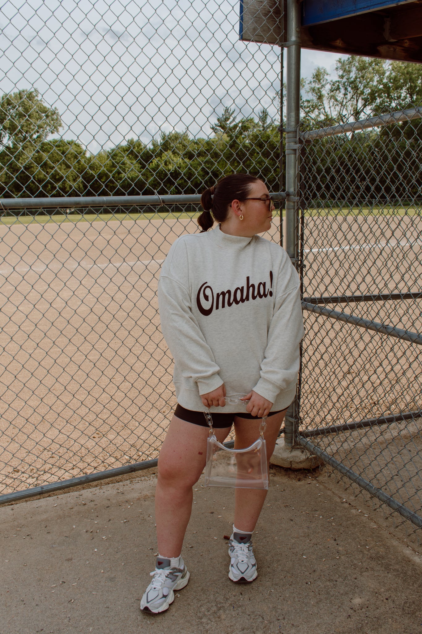 Omaha! Mockneck | Oatmeal