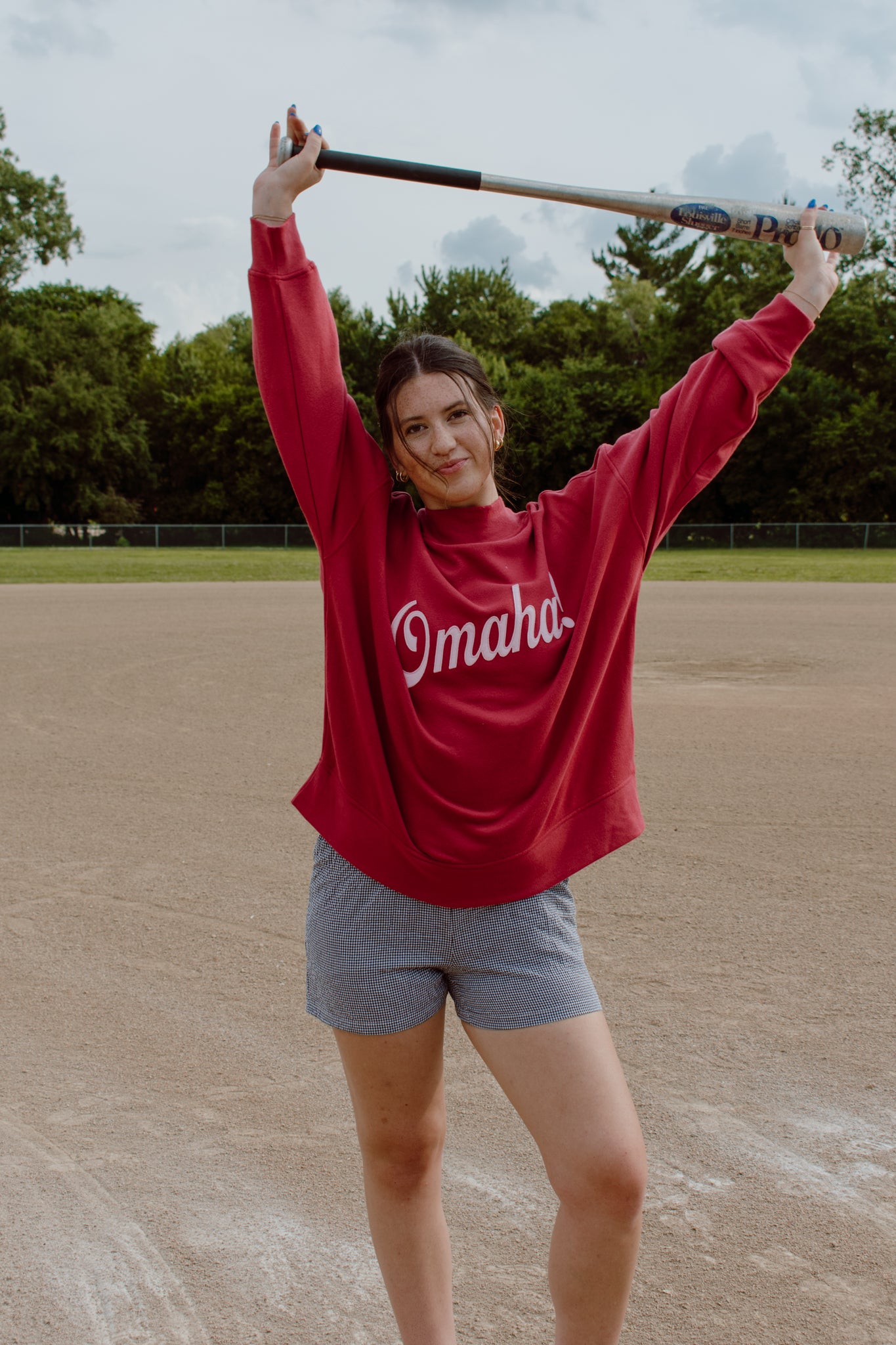 Omaha! Mockneck | Red