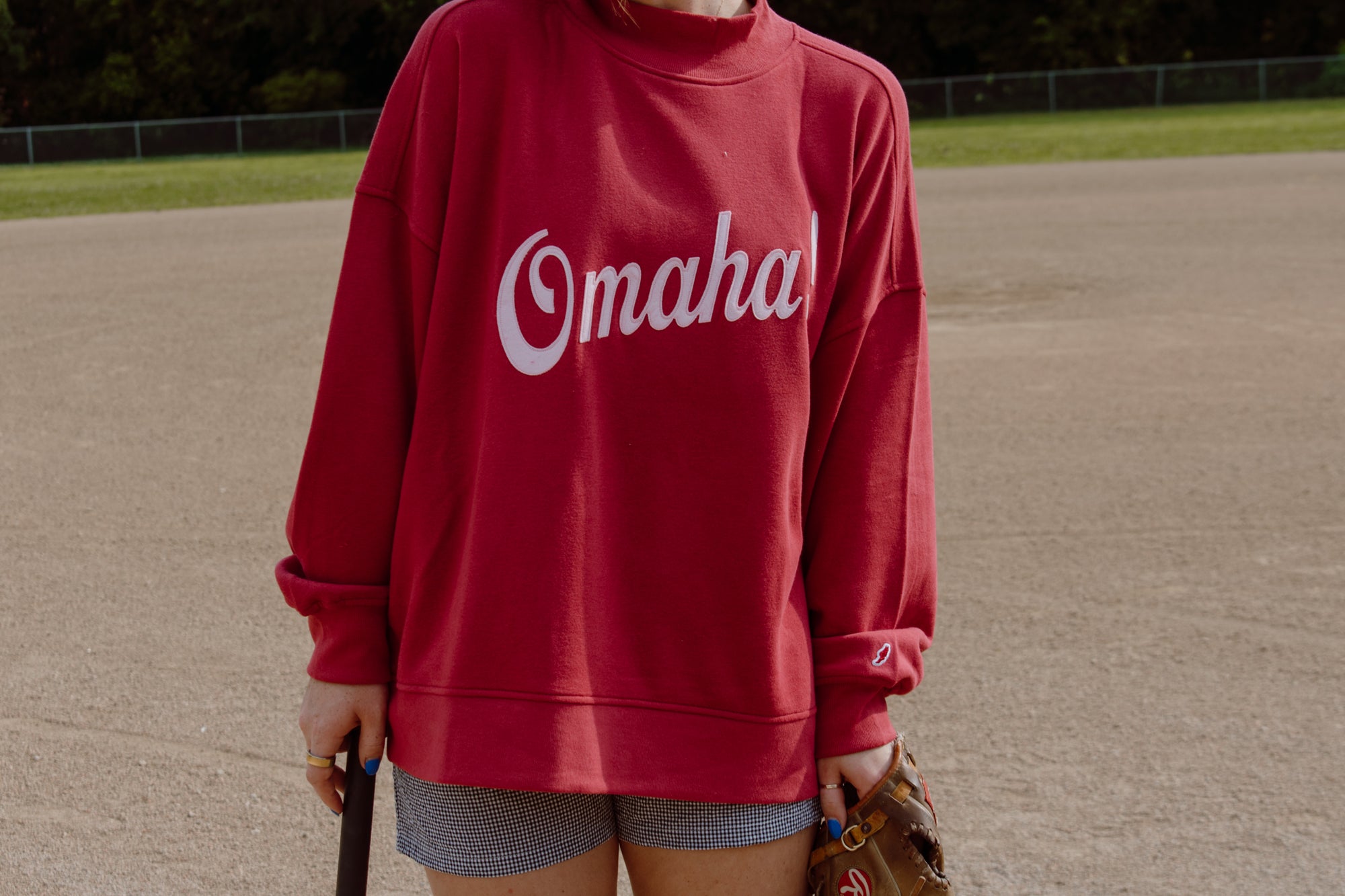 Omaha! Mockneck | Red