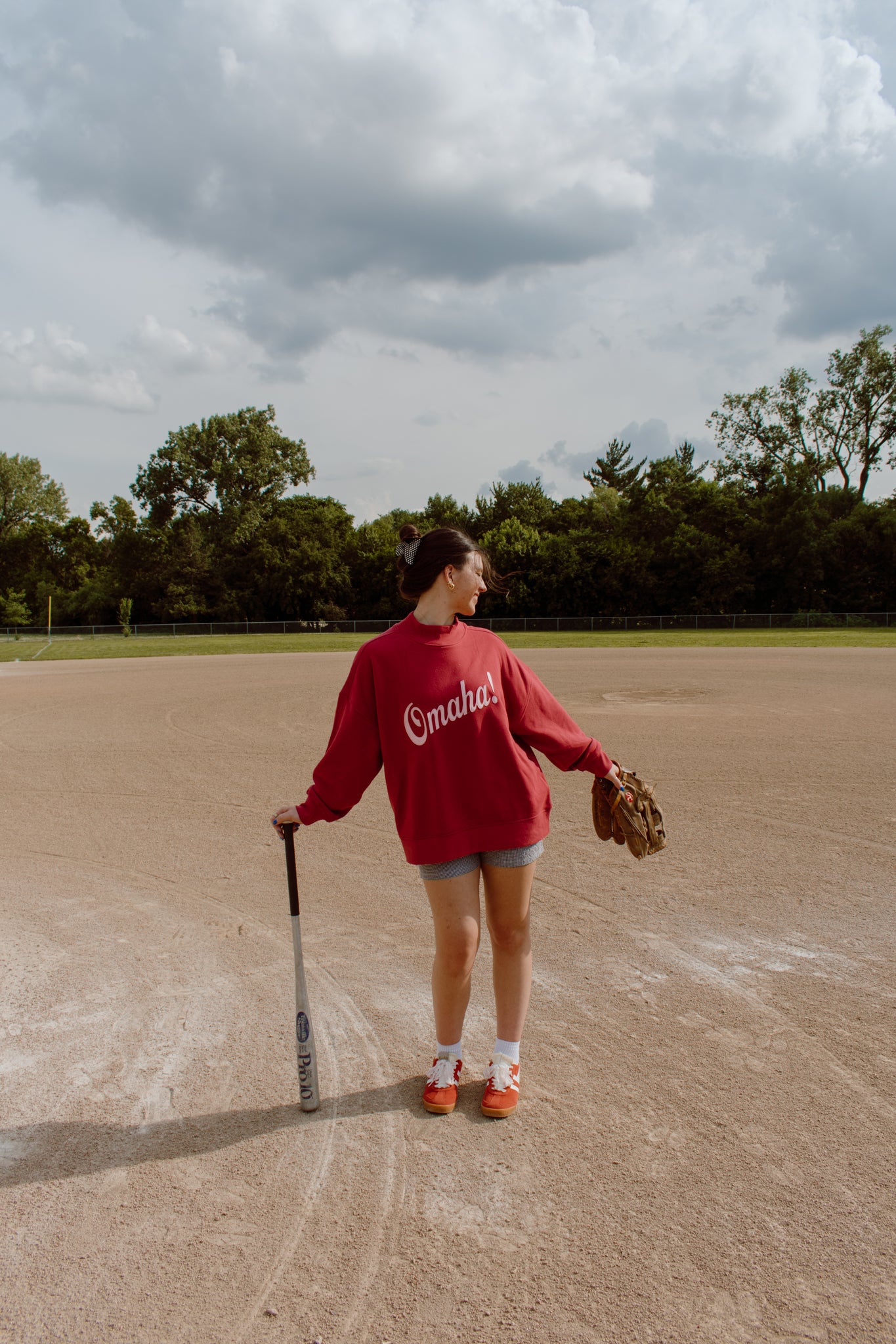 Omaha! Mockneck | Red