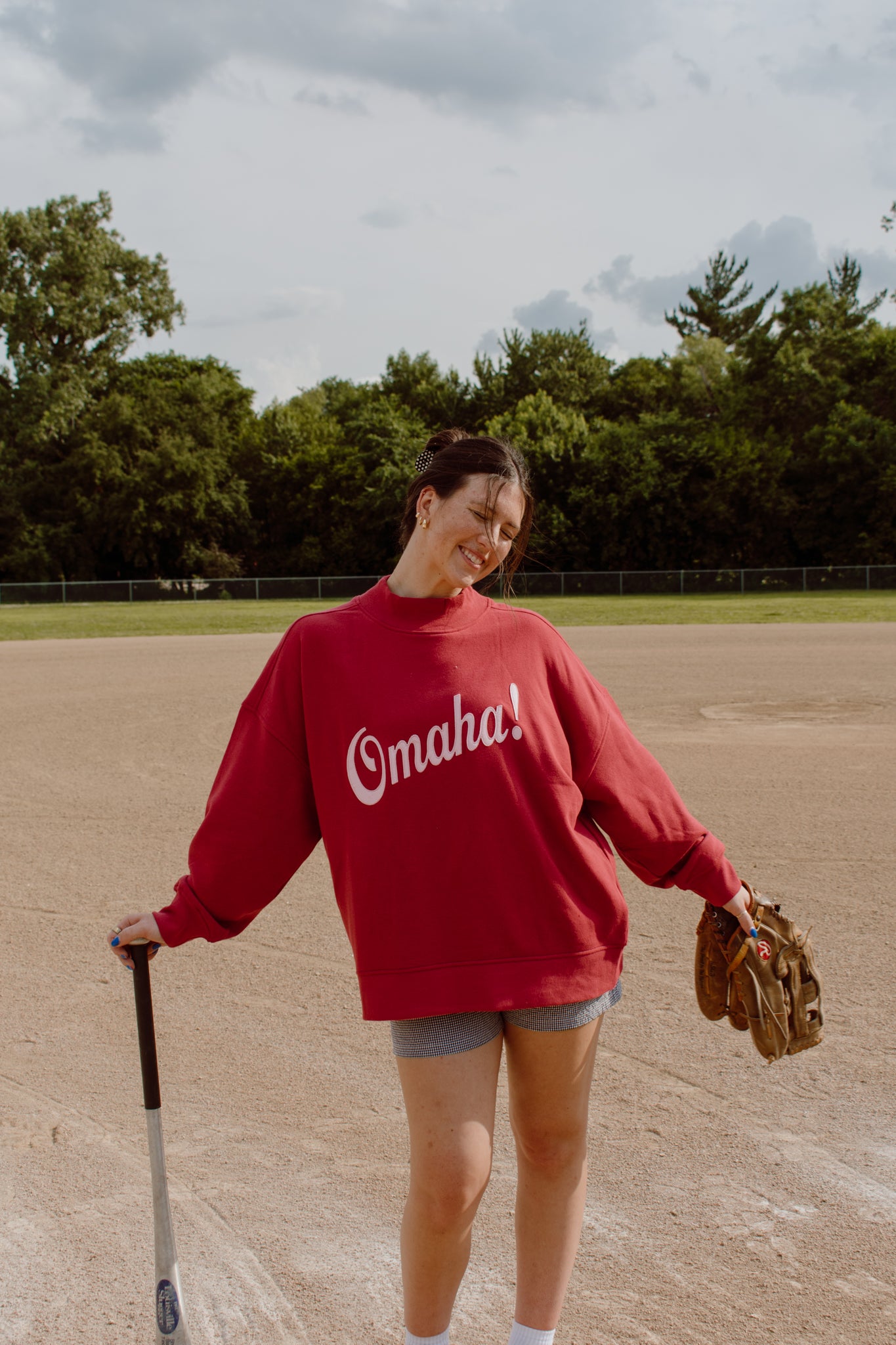 Omaha! Mockneck | Red