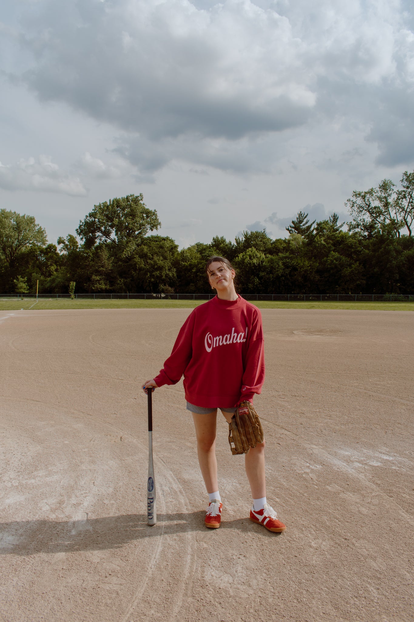 Omaha! Mockneck | Red