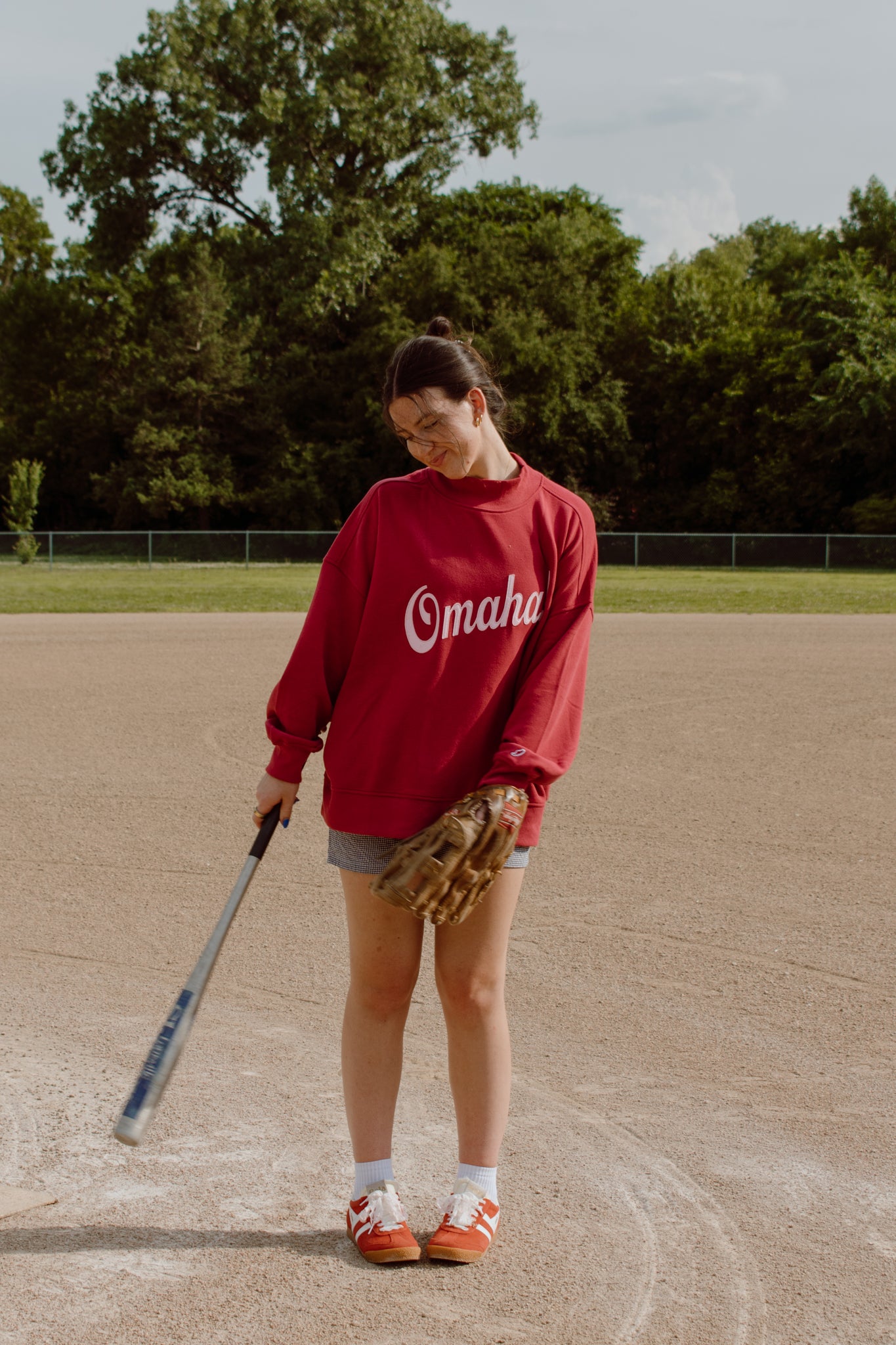 Omaha! Mockneck | Red