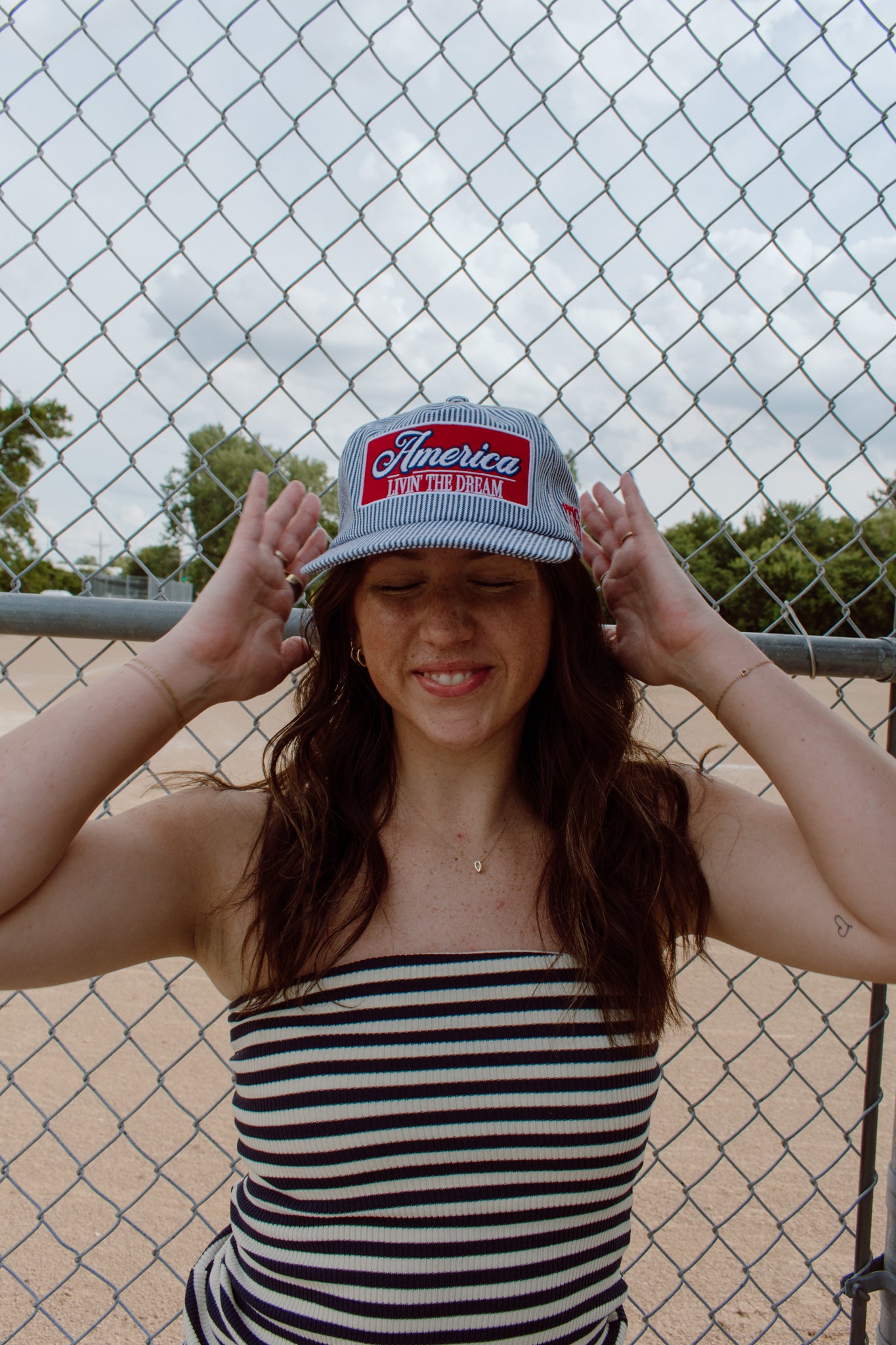 Livin' The Dream Pinstripe Hat
