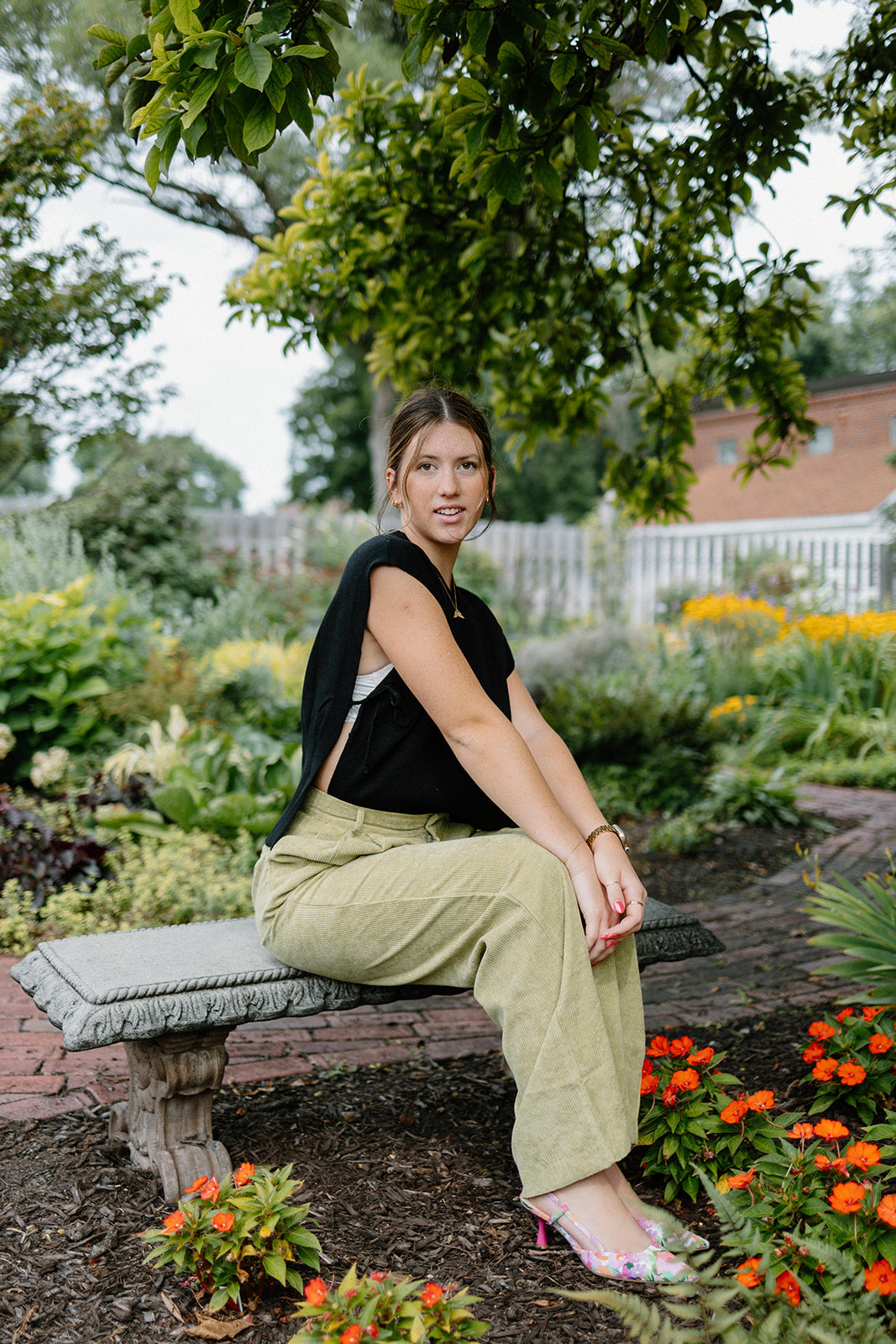 Bonnie Side Tie Sweater Vest